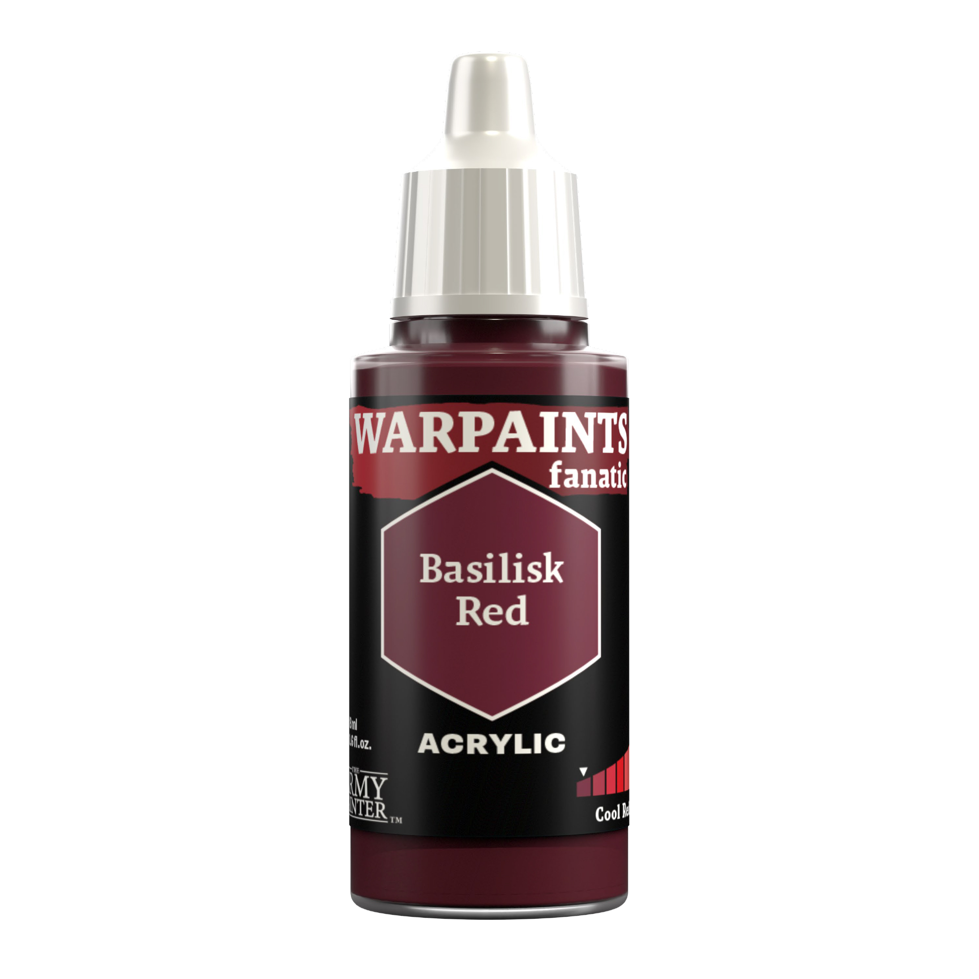 Army Painter Warpaints Fanatic: Basilisk Red (6)