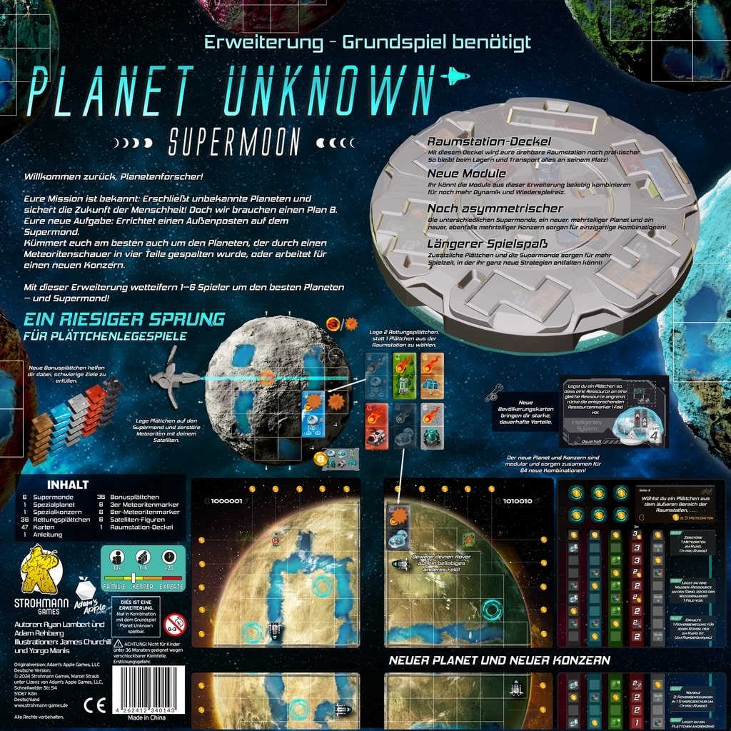 Planet Unknown – Supermoon [ Erweiterung]