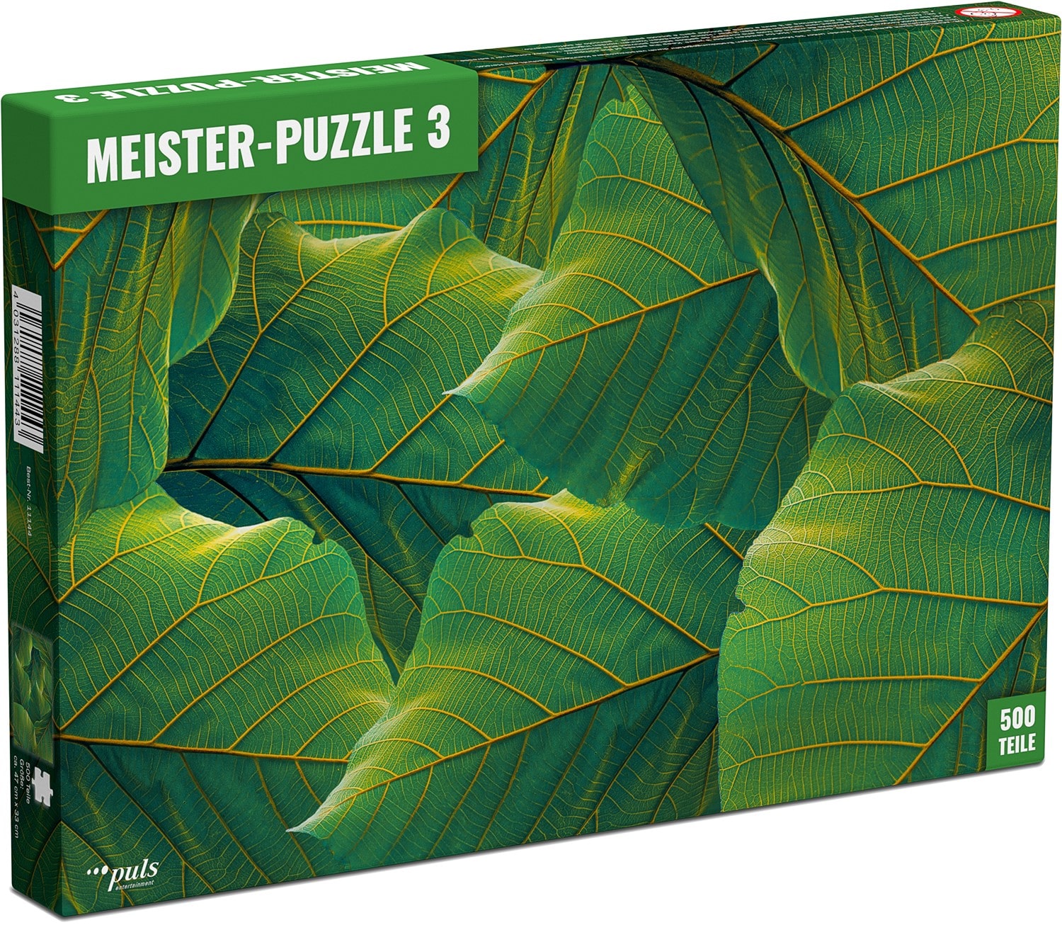 MEISTER-PUZZLE 3 – Blätter (500 Teile)