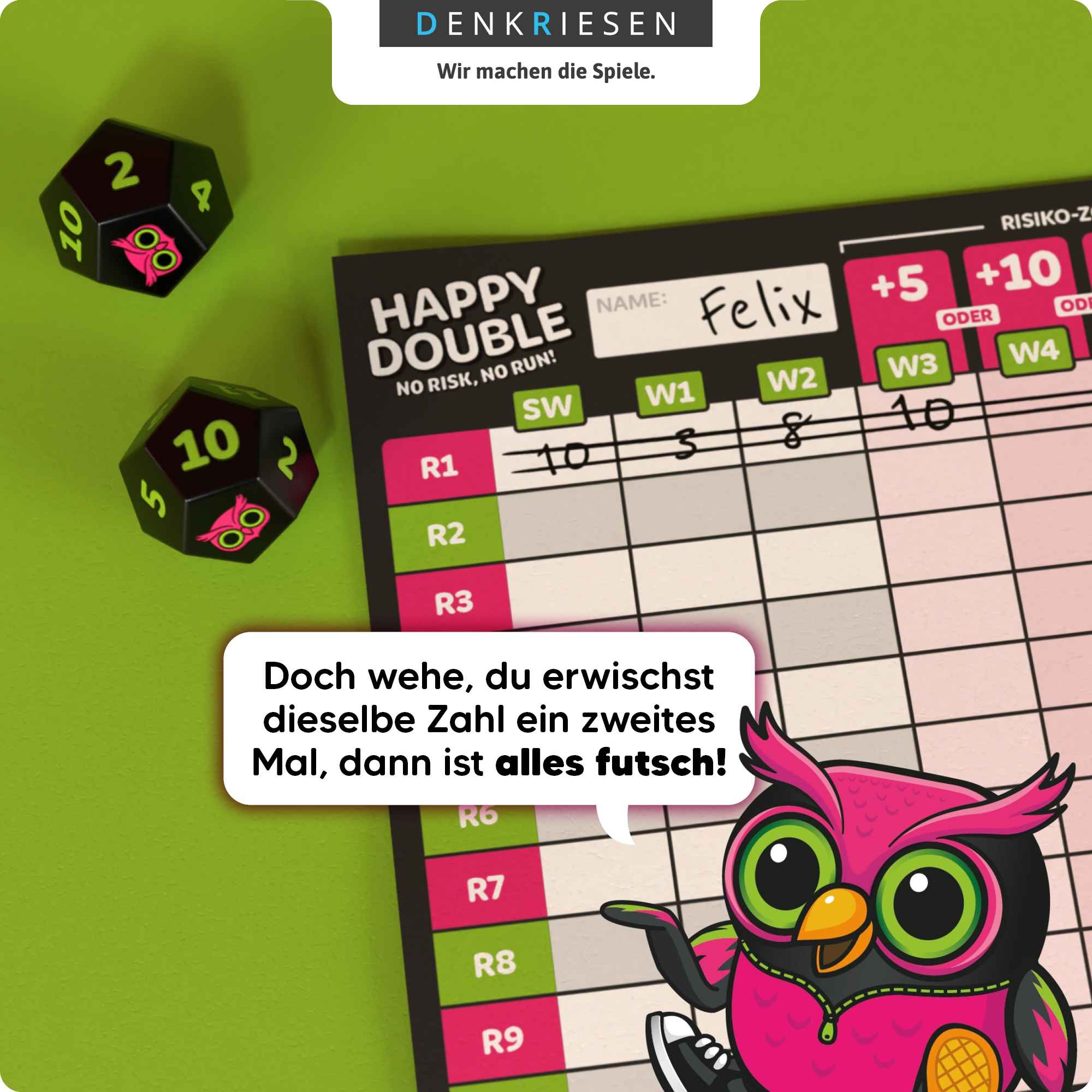 Happy Double - No Risk No Run!