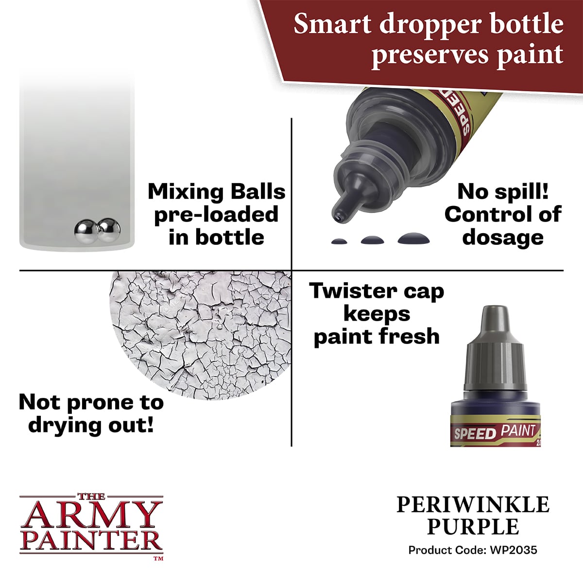 Army Painter Speedpaint 2.0: Periwinkle Purple (6)
