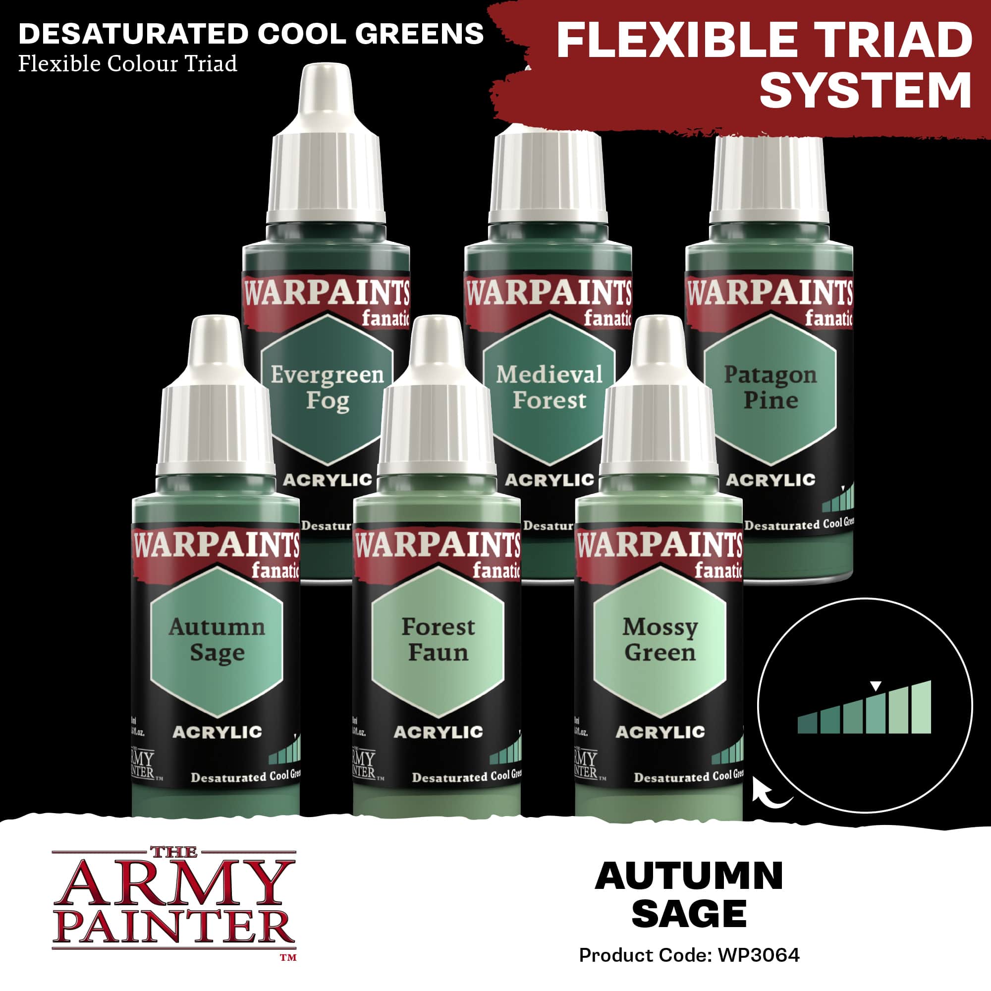 Army Painter Warpaints Fanatic: Autumn Sage (6)
