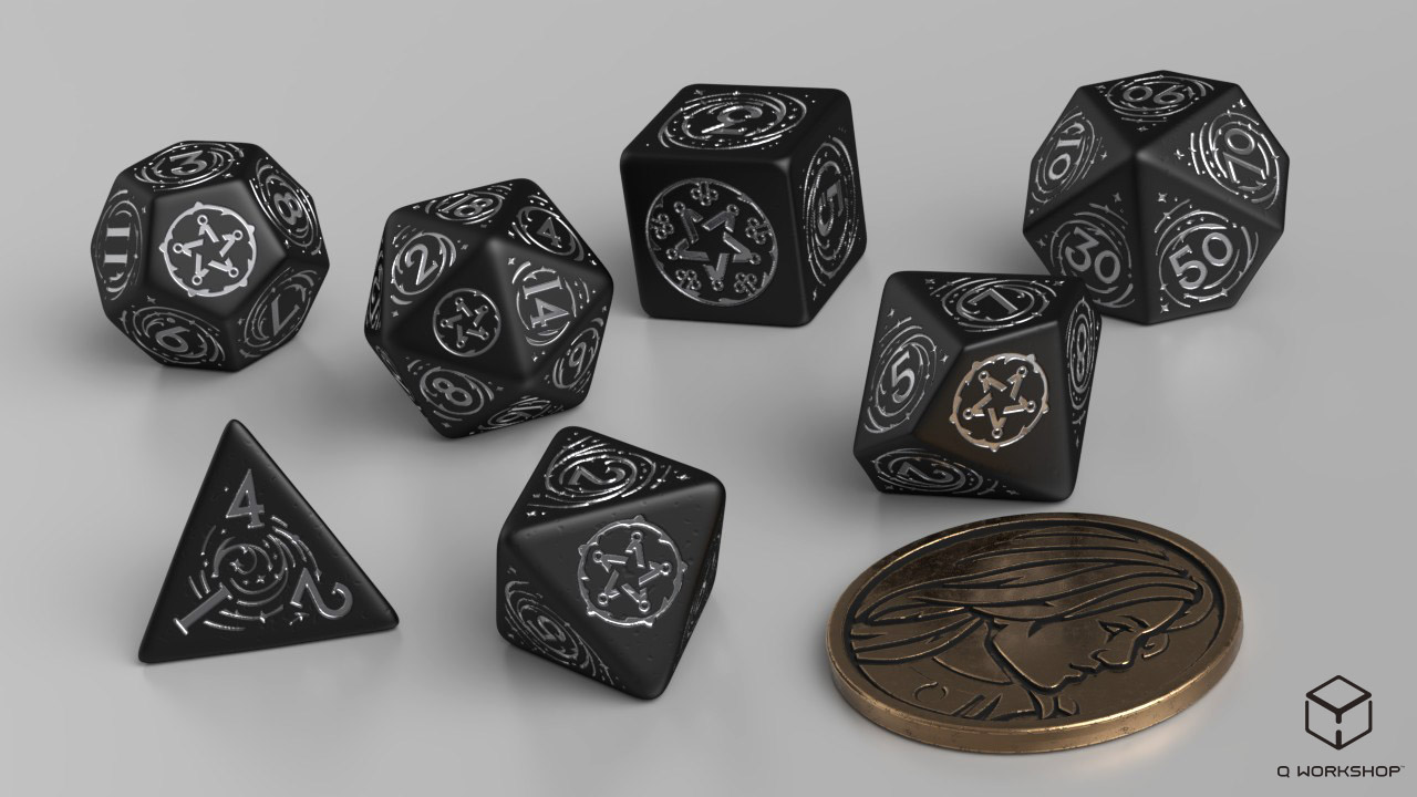 The Witcher Dice Set: Yennefer – The Obsidian Star (7)