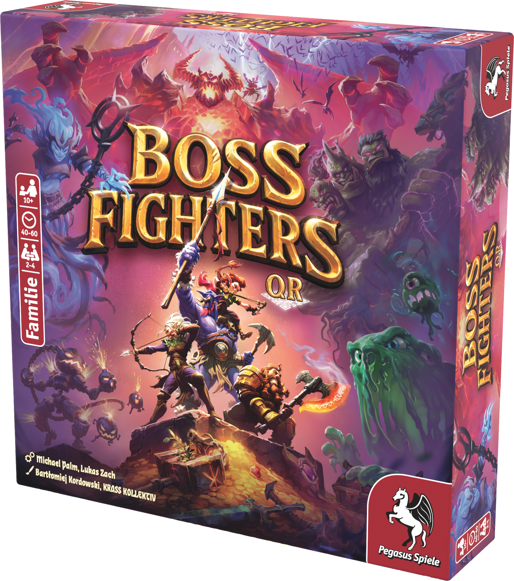 Boss Fighters QR *Nominiert Kennerspiel 2026*
