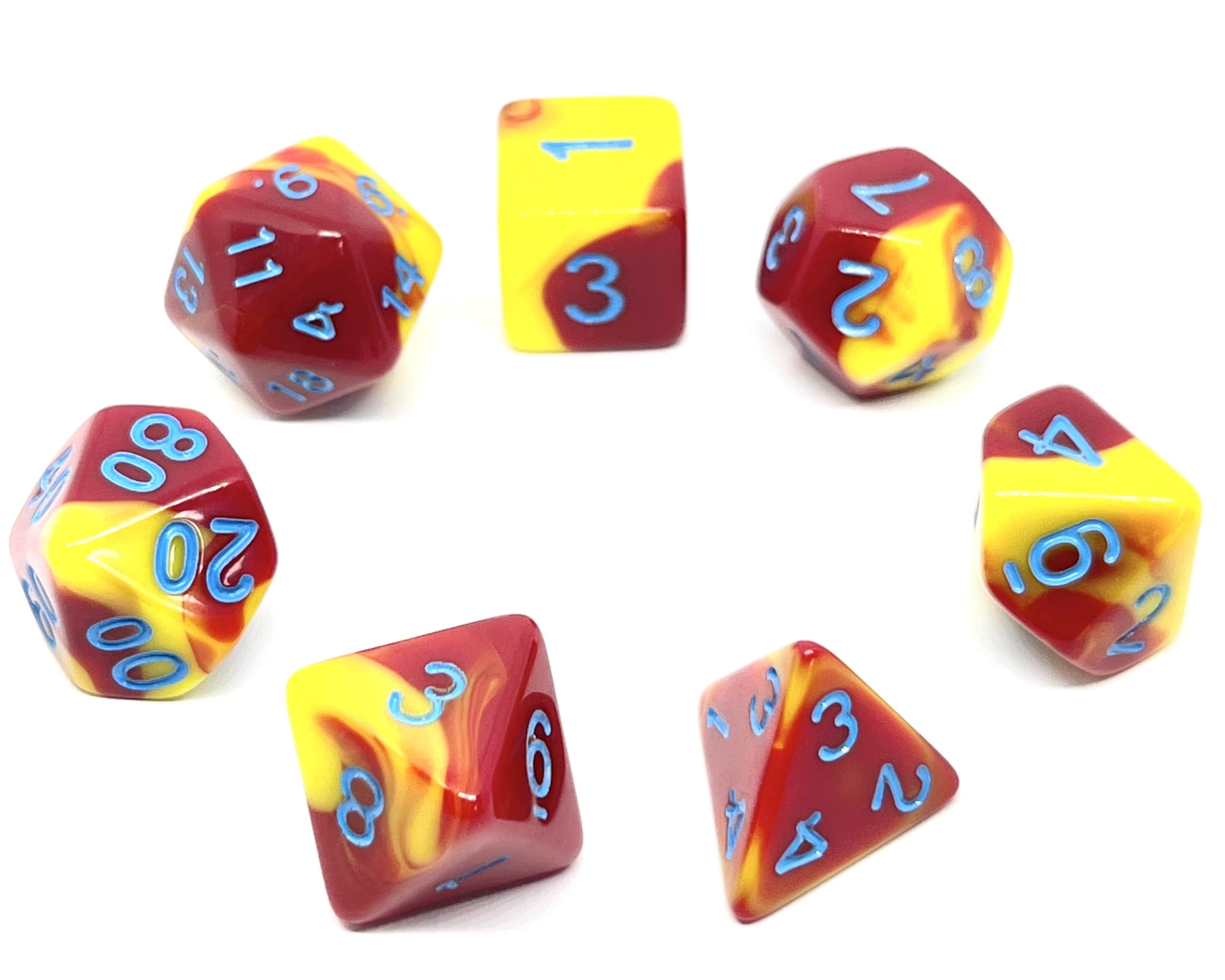 Würfelset Blended: Red Joker (7)