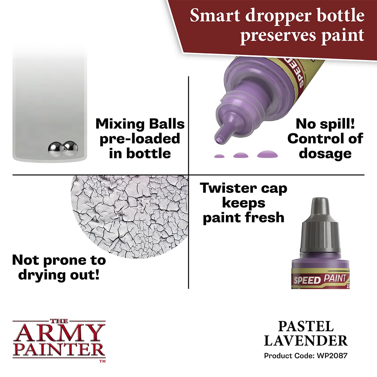 Army Painter Speedpaint 2.0: Pastel Lavender (6)