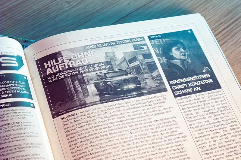 Shadowrun: Ernteschäden (Softcover)