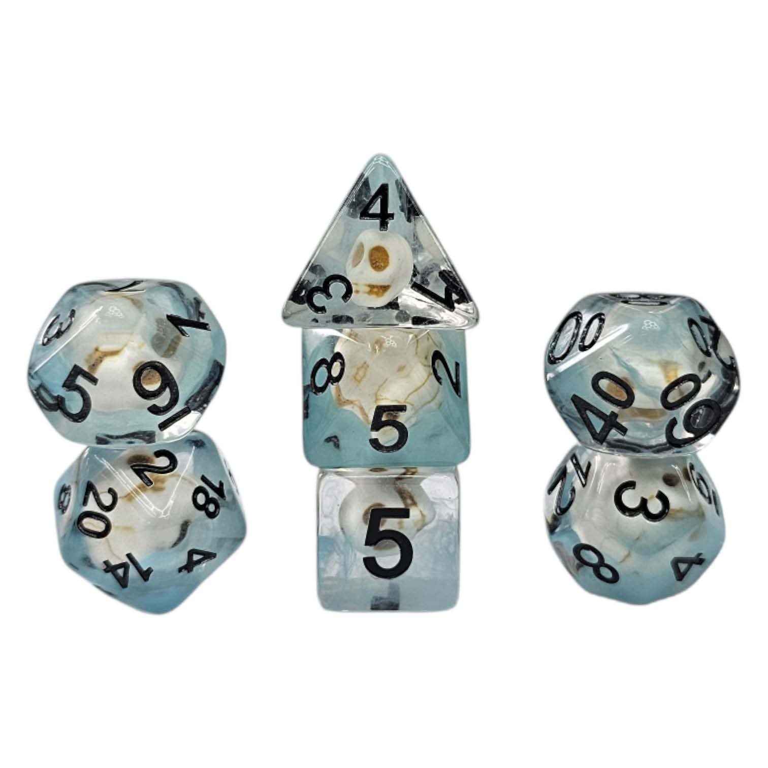Würfelset: Skull Dice (7) (Relaunch)