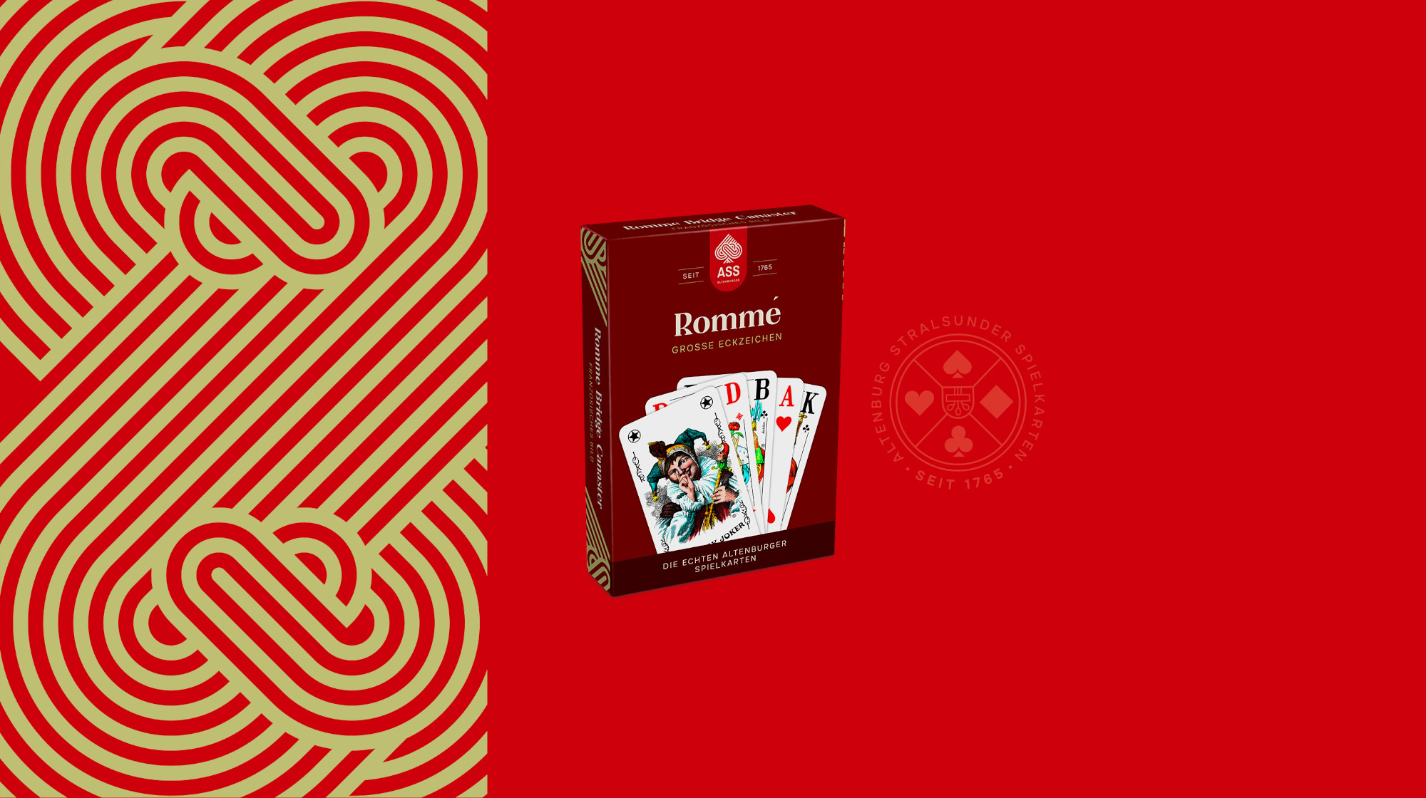 Senioren Rommé, französisches Bild (plastikfrei im Spiel)