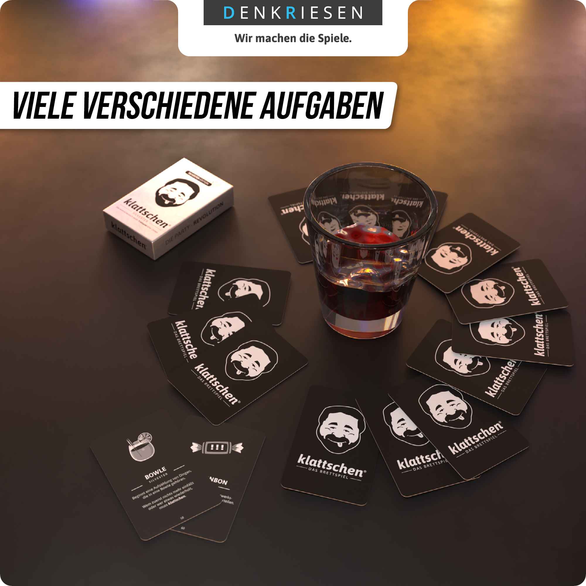 klattschen – SILVESTER EDITION "Das wahrscheinlich beste Trinkspiel aller Zeiten"