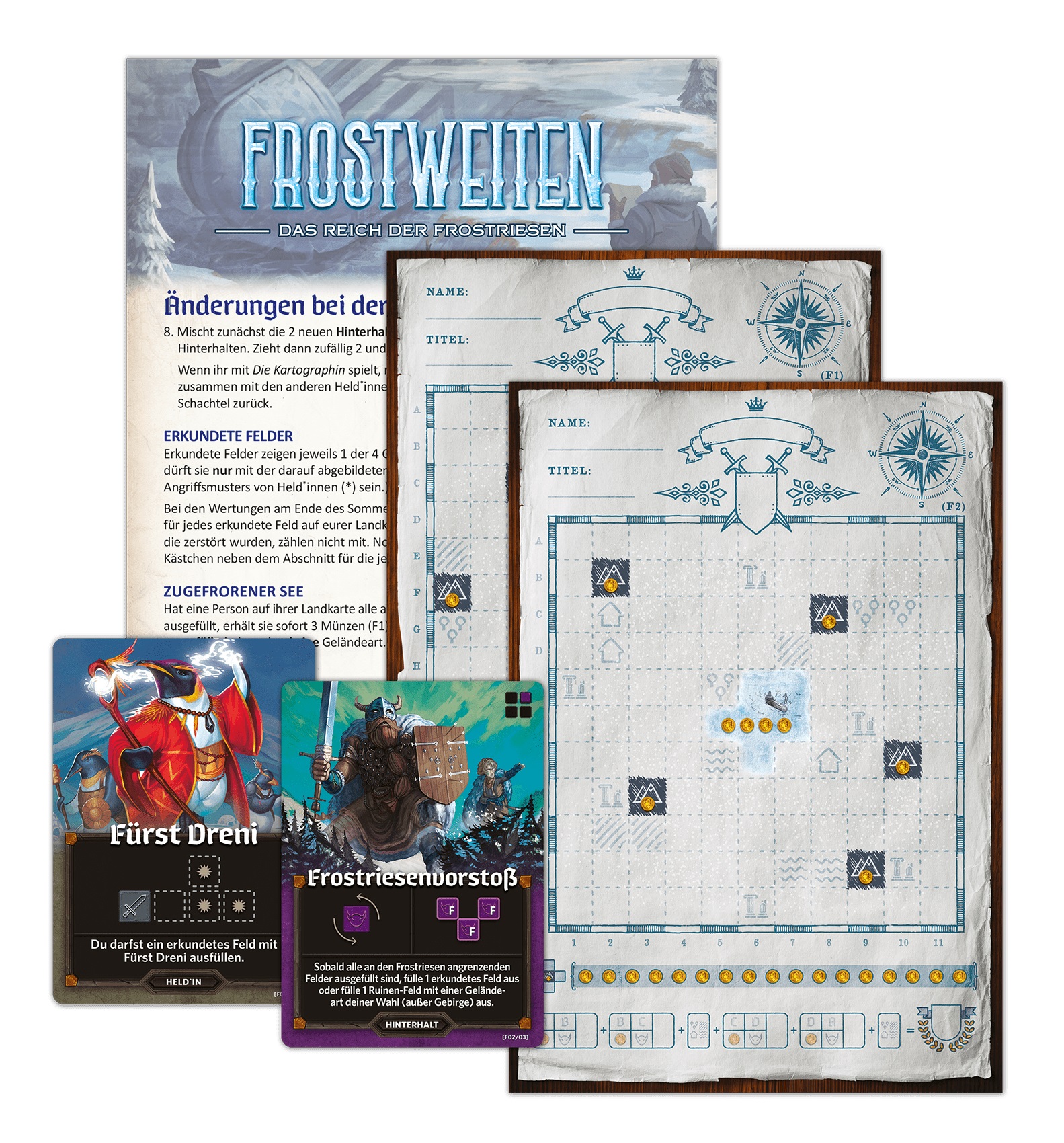 Der Kartograph & Die Kartographin: Ferne Expeditionen [Erweiterung]
