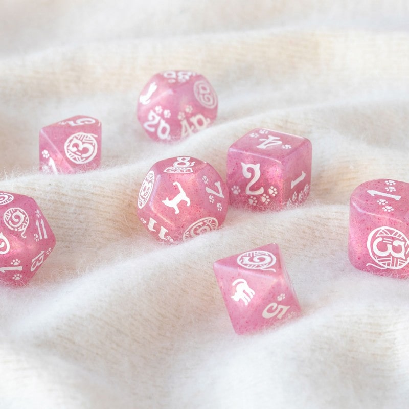 Cats Dice Set: Daisy (7)