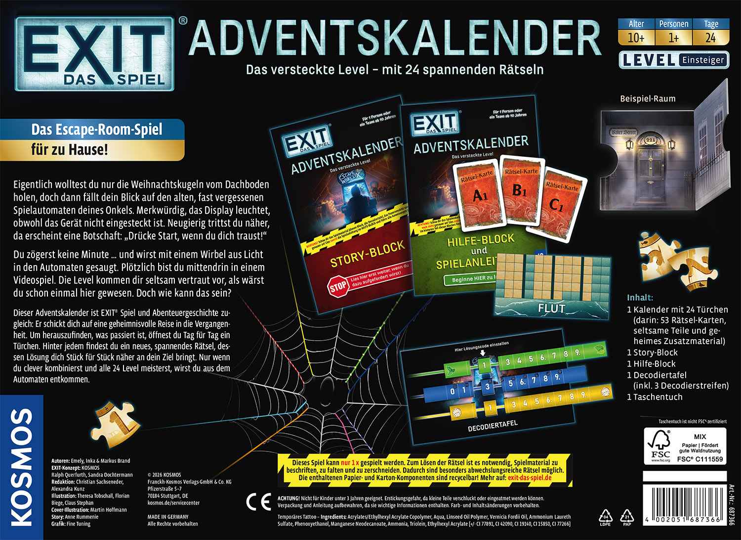 EXIT – Das Spiel: Adventskalender '26