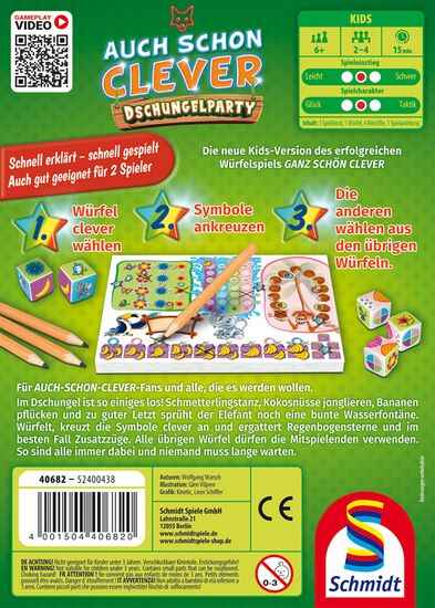 Auch schon clever - Dschungelparty