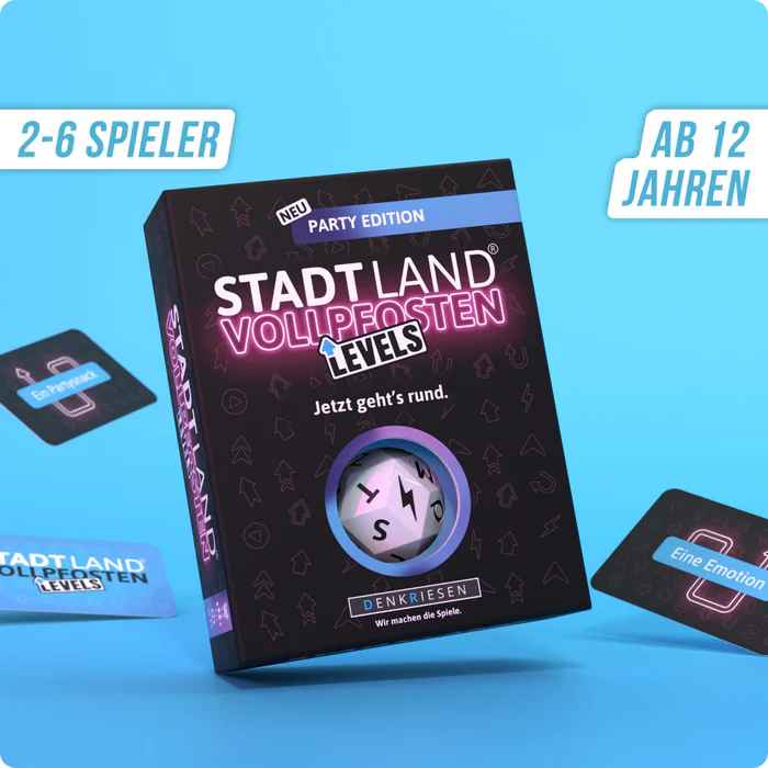 STADT LAND VOLLPFOSTEN – Levels - PARTY EDITION - Jetzt geht's rund