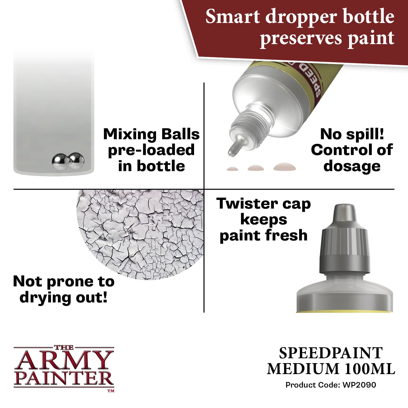 Army Painter Speedpaint 2.0: Medium (100ml) (6)