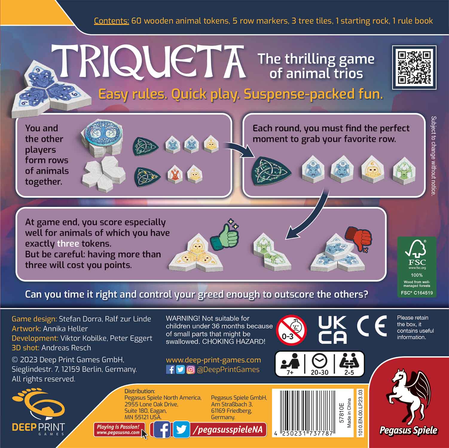 Triqueta (Deep Print Games) (English Edition)