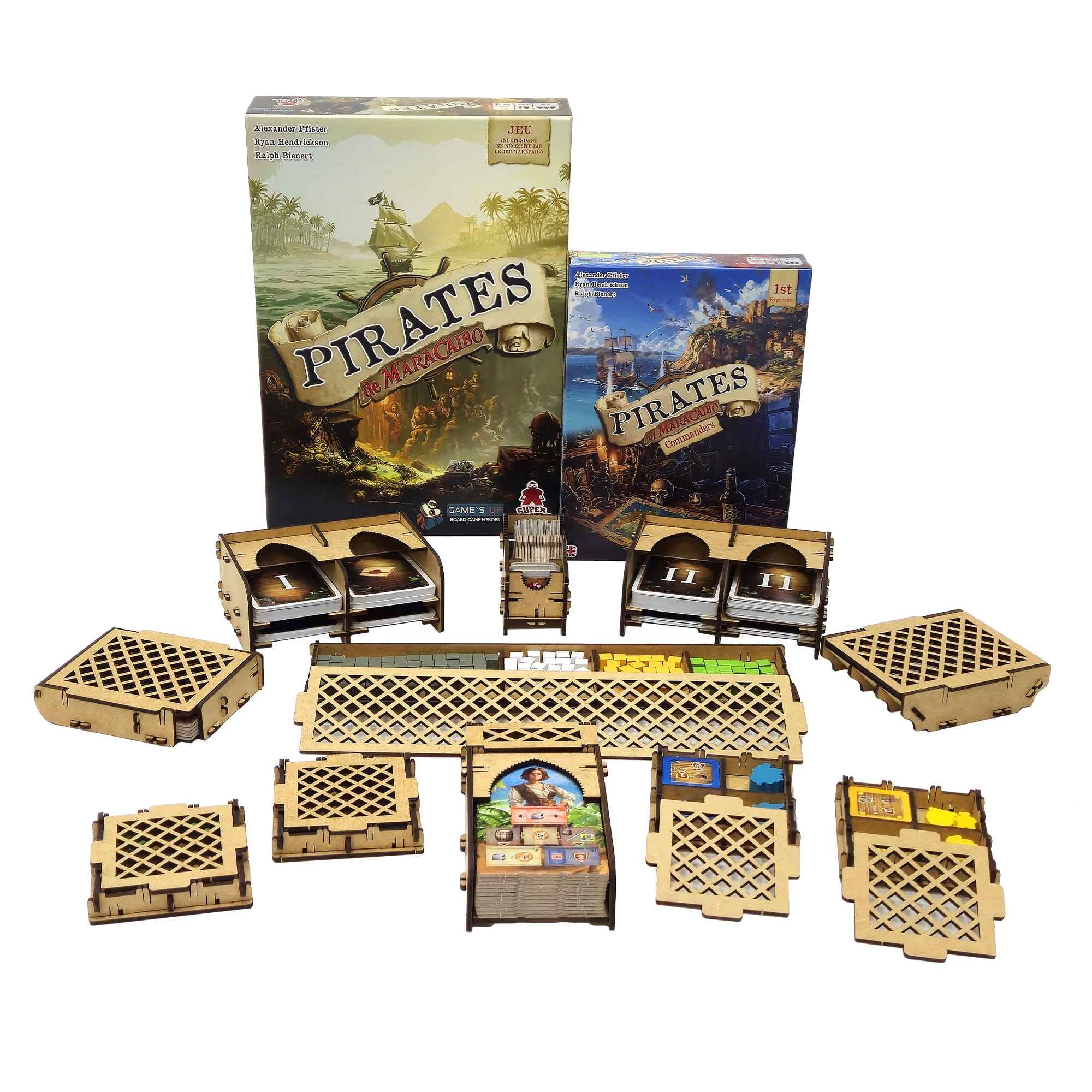 Insert: Pirates of Maracaibo + Commanders Expansion