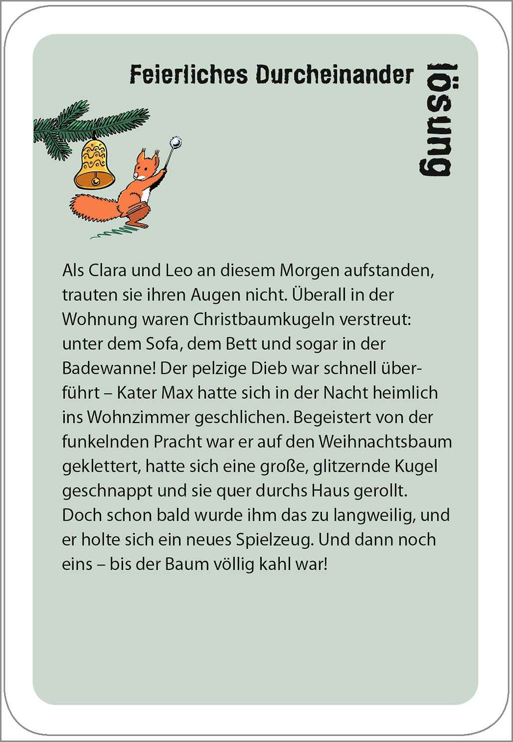 black stories junior – Oh Pannenbaum!