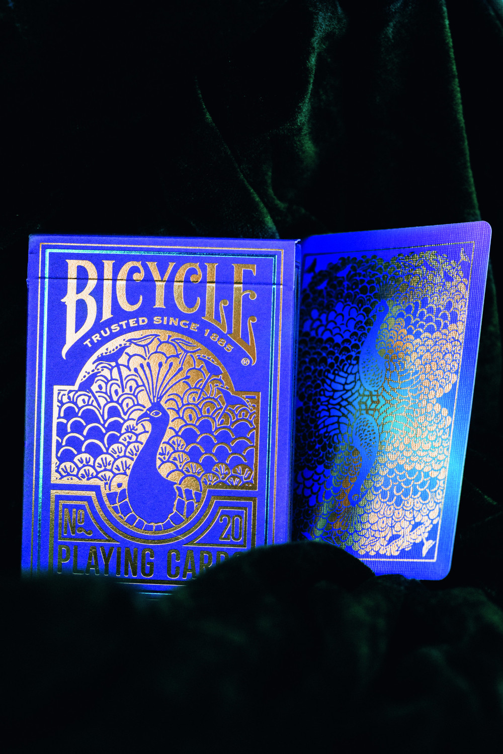 Bicycle Purple Peacock