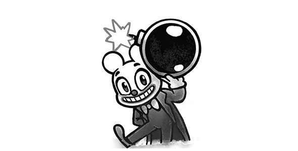 Grafik des Bosses der Mission 42 des Brettspiels Bomb Busters