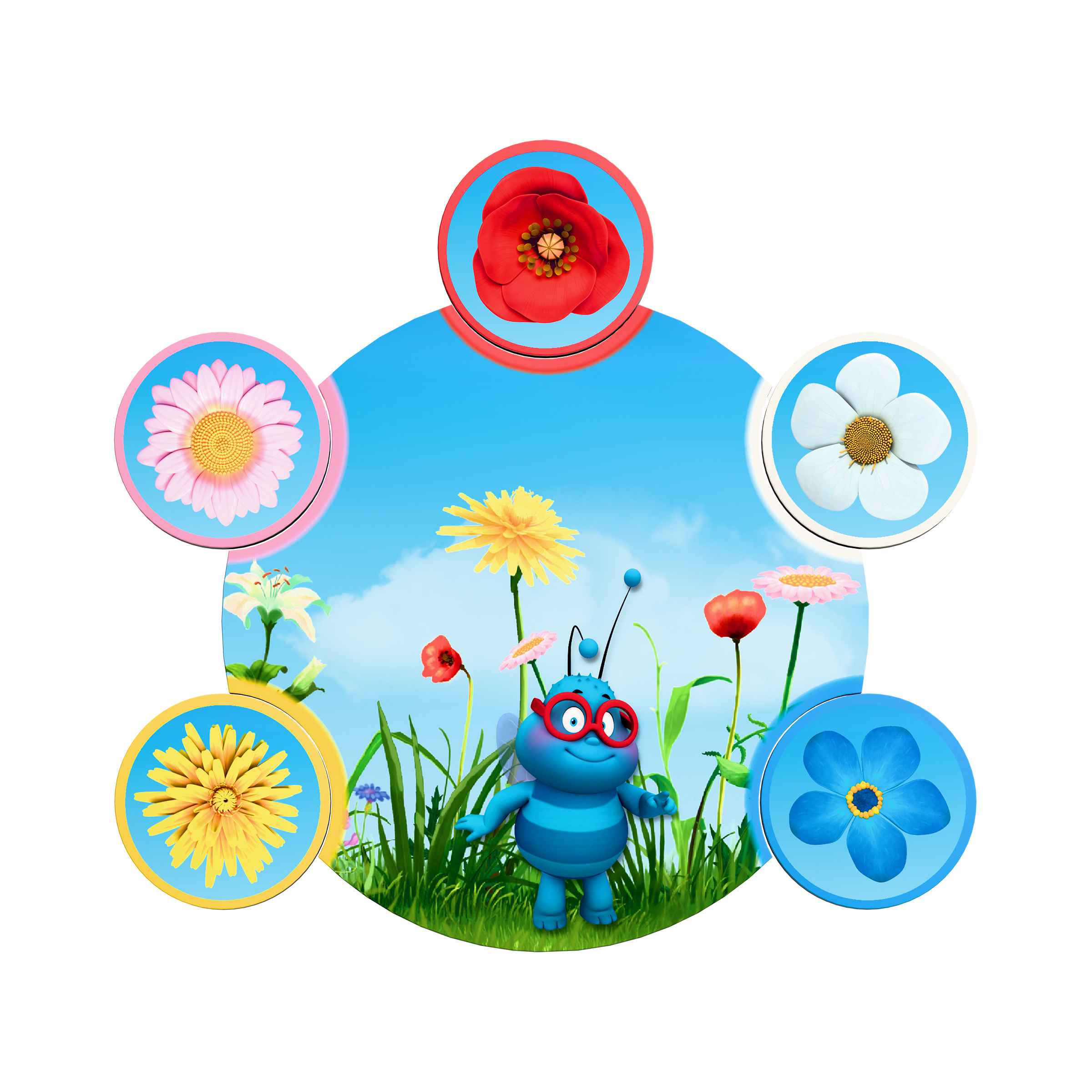 Meine ersten Spiele – Biene Maja - Blüten angeln
