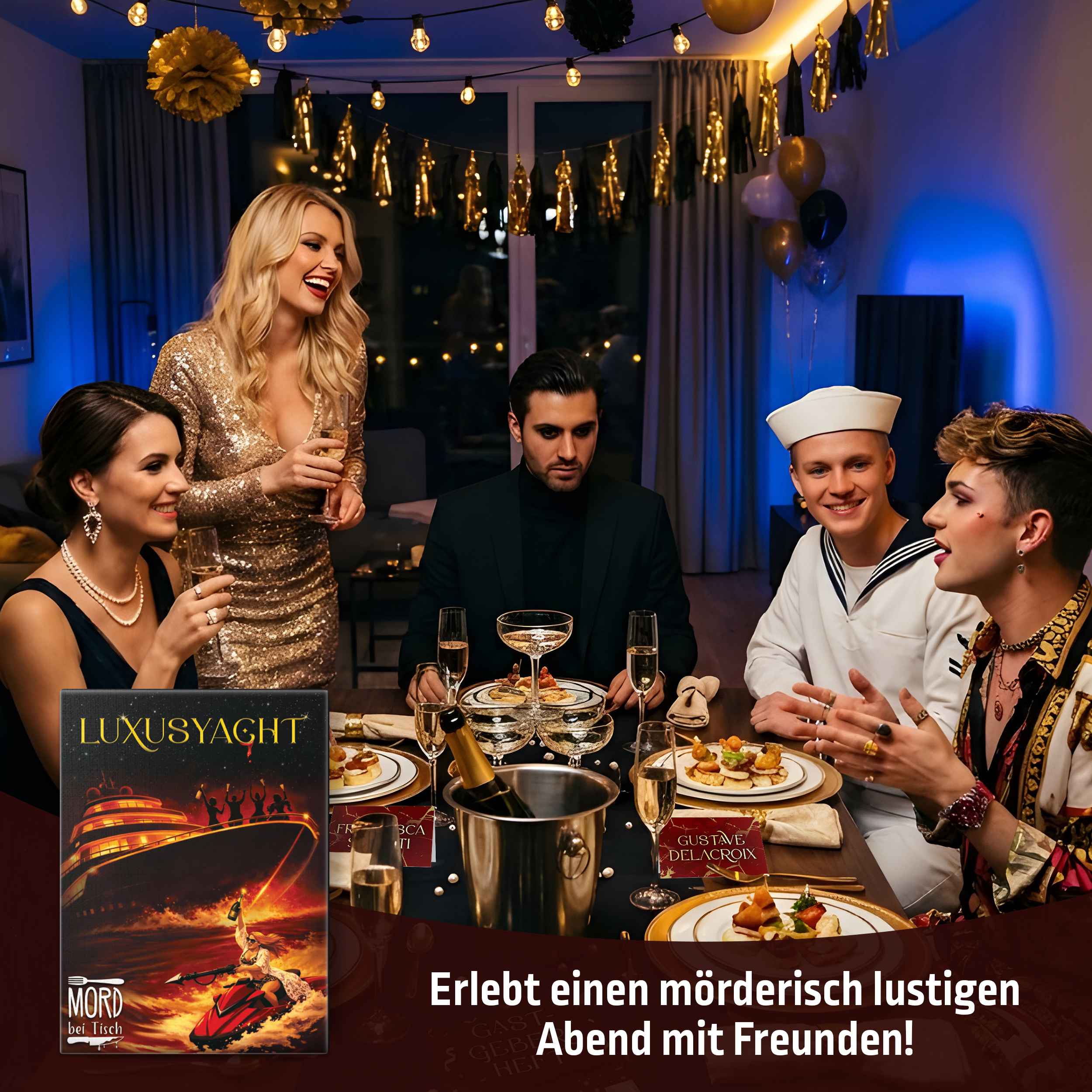 Mord bei Tisch: Luxusyacht