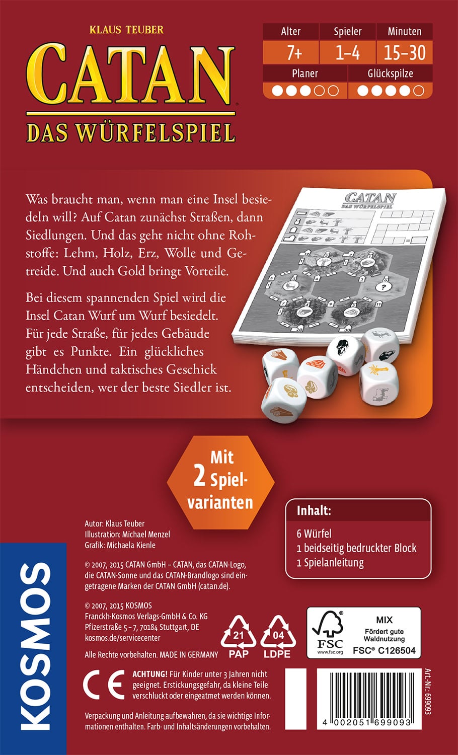 Catan – Das Würfelspiel