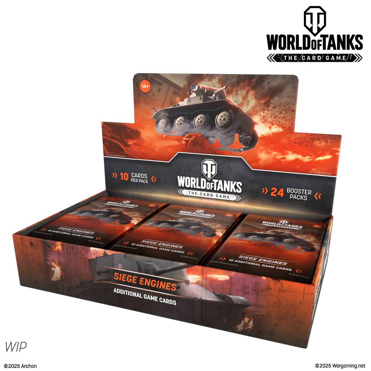 World Of Tanks: Booster Display: Siege Engines (Wave 3)