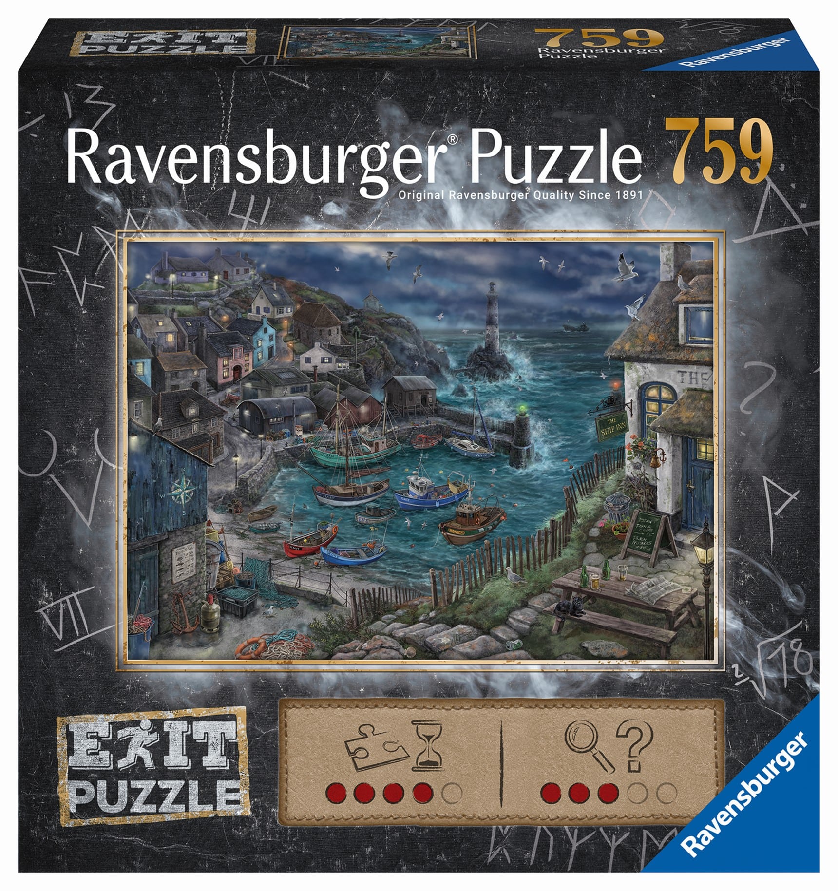 EXIT Puzzle: Das Fischerdorf (759 Teile)