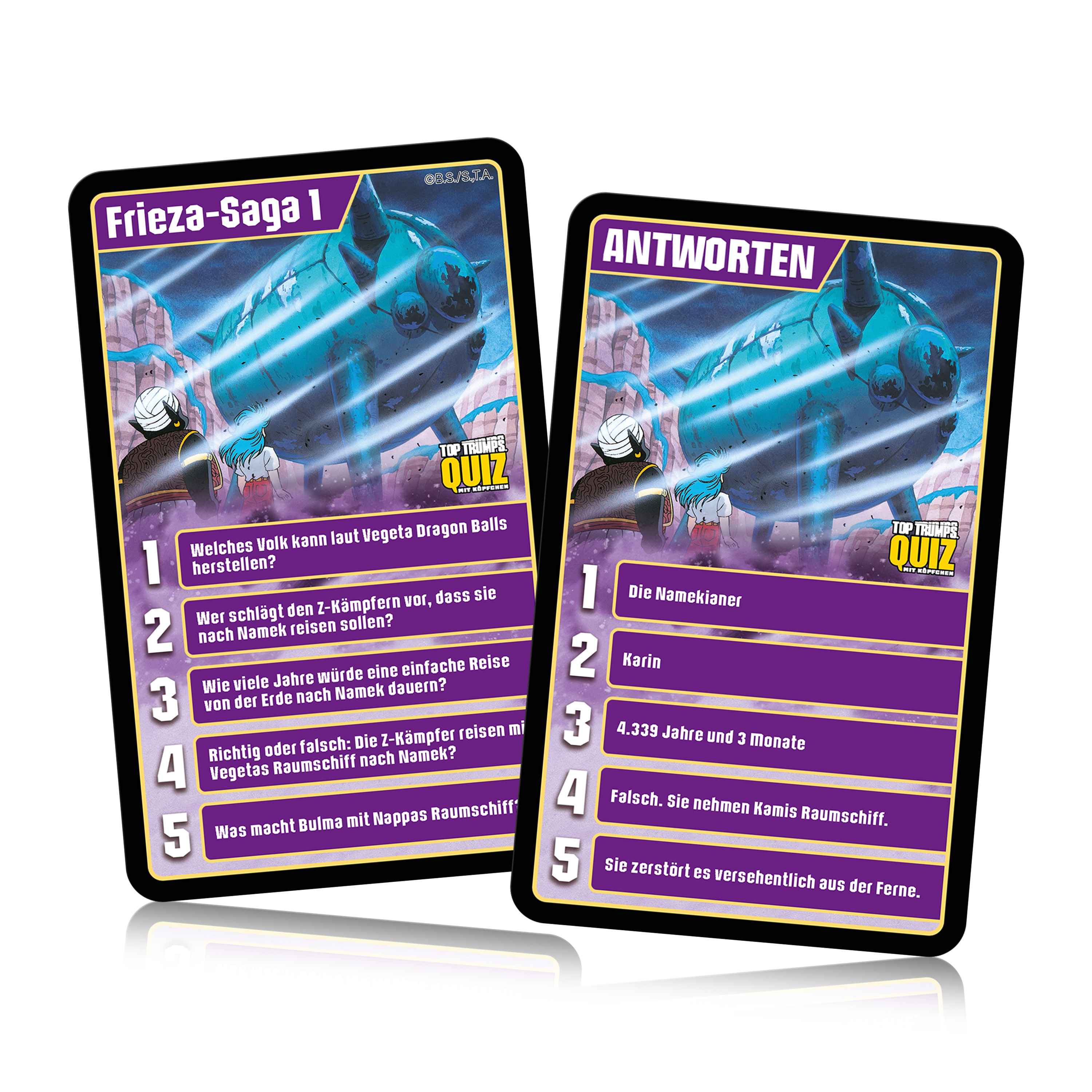Top Trumps Quiz – Dragon Ball Z