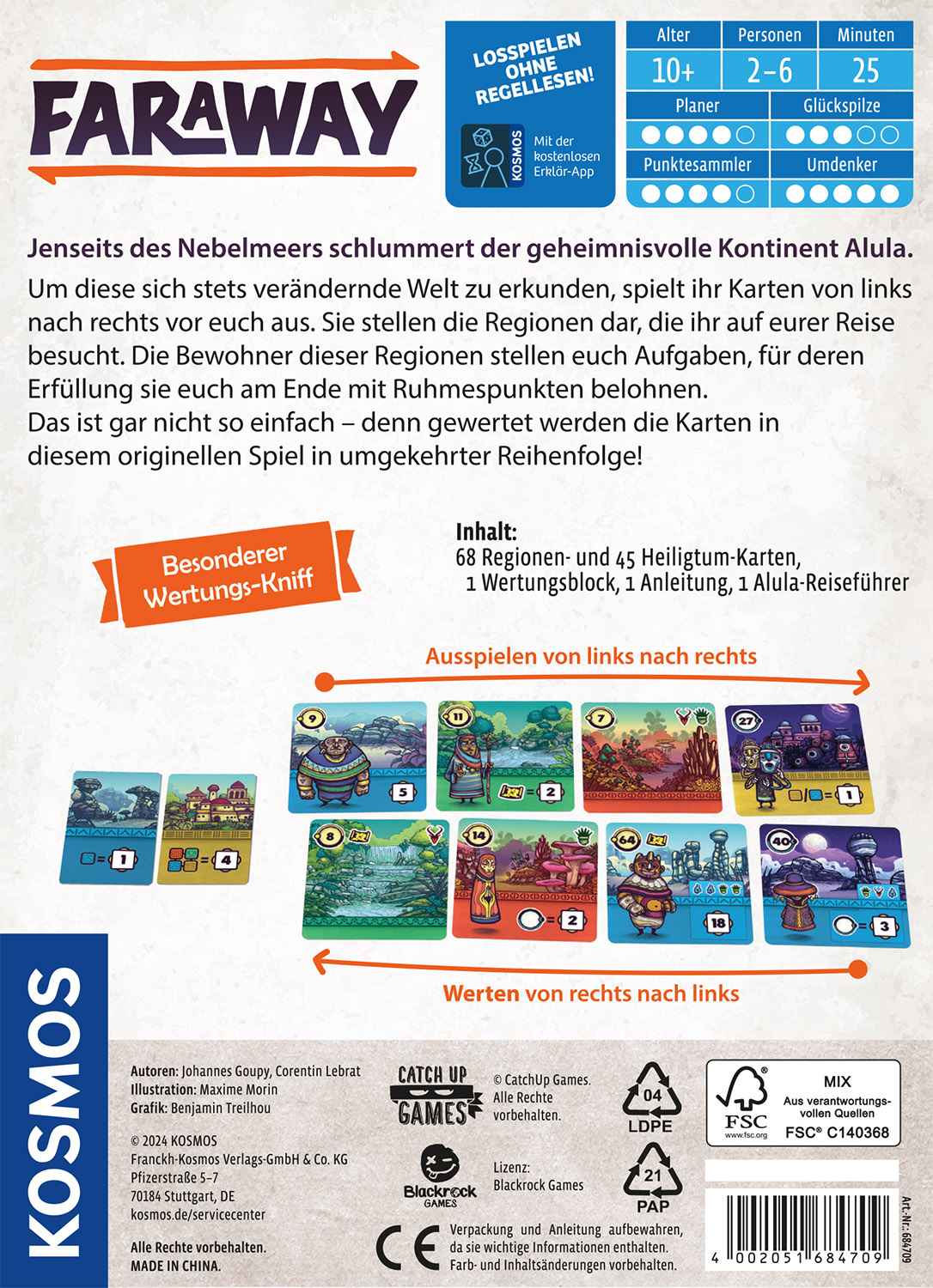Faraway *Nominiert Kennerspiel des Jahres 2025*
