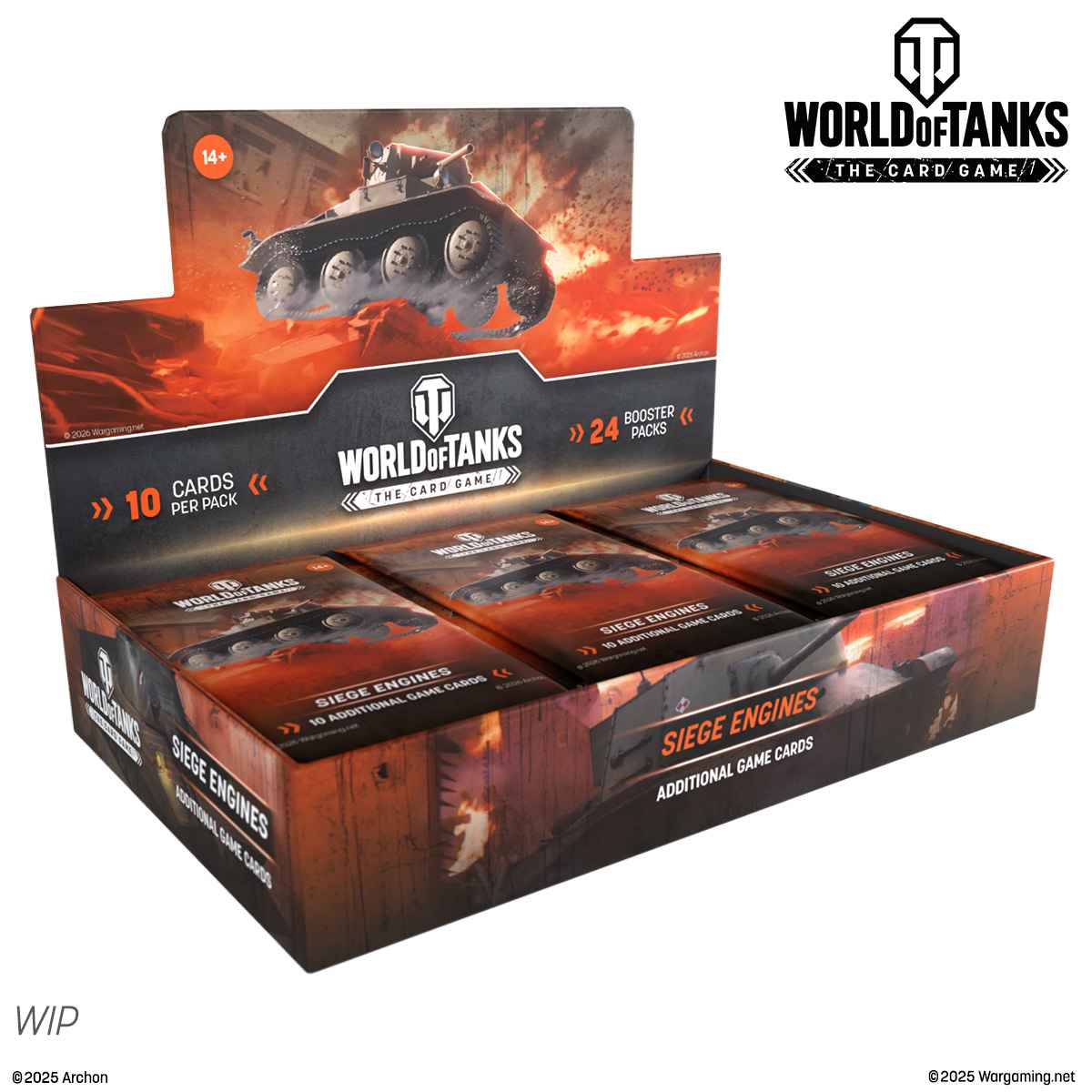 World Of Tanks: Booster Display: Siege Engines (Wave 3)