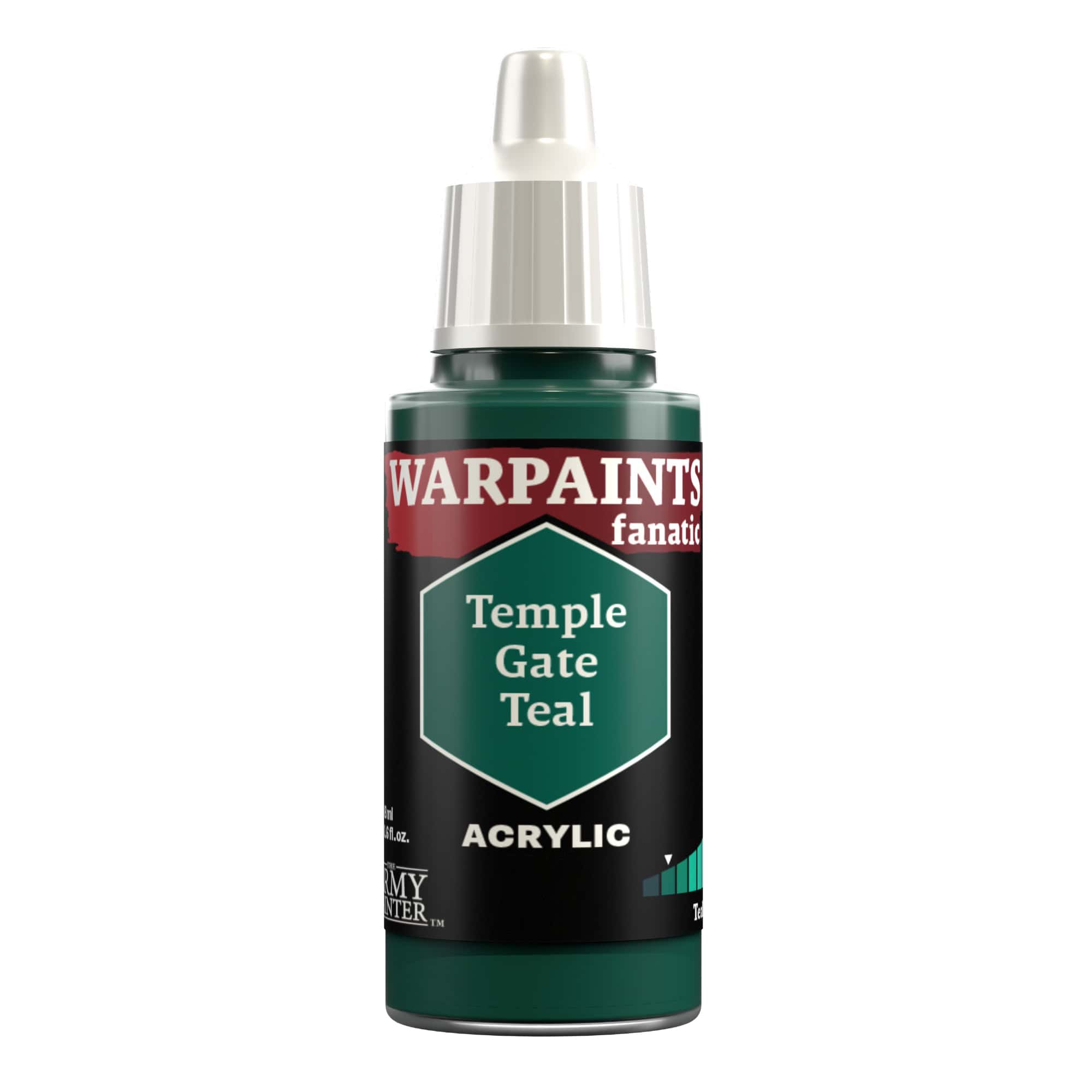 Army Painter Warpaints Fanatic: Temple Gate Teal (6)