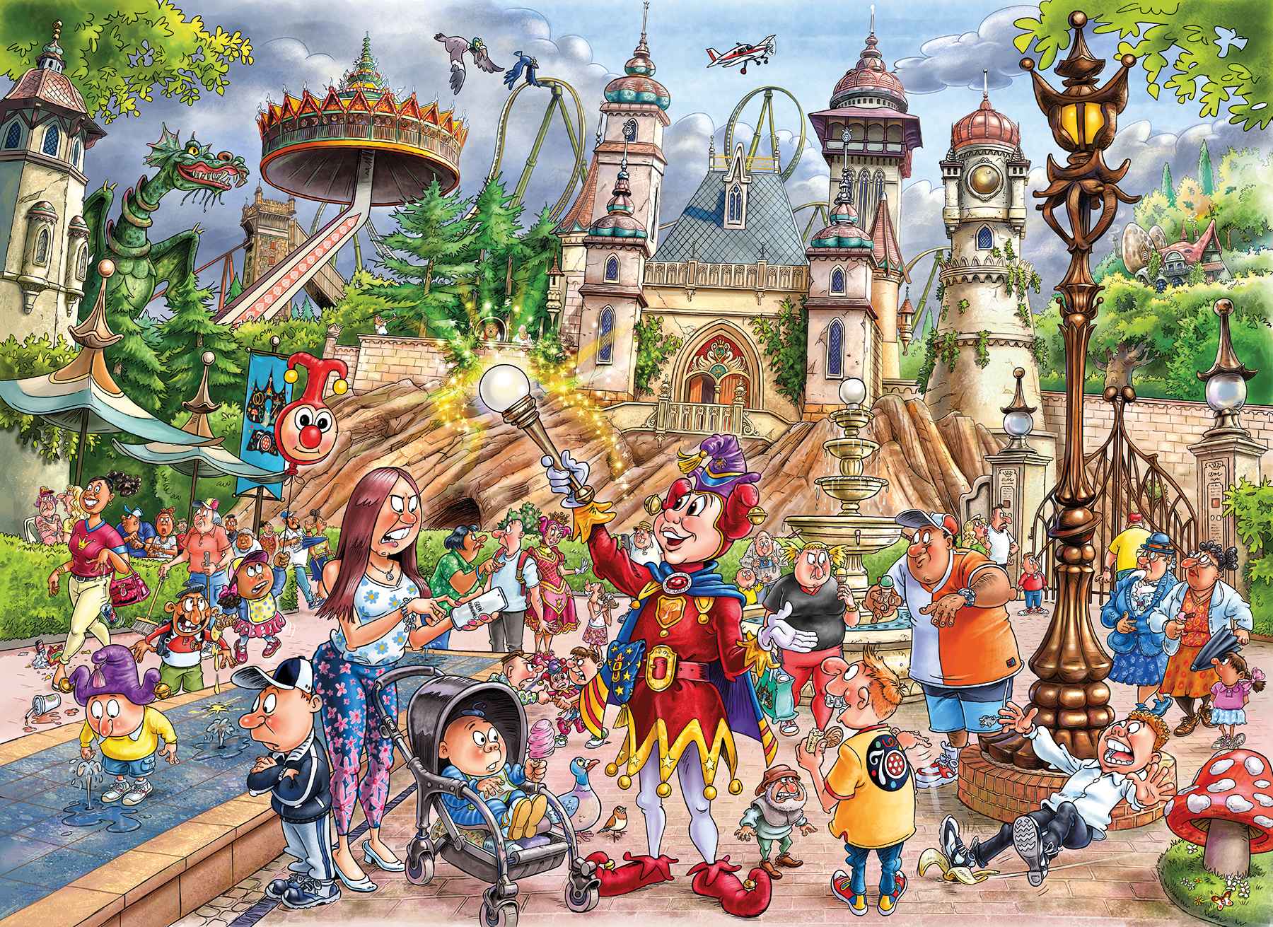 Wasgij Mystery 24: Efteling  World of Wonders(1000 Teile)