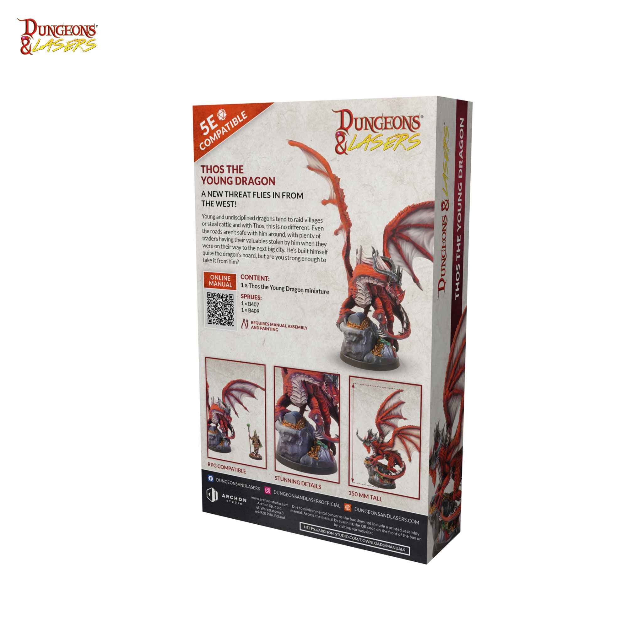 Dungeon&Lasers: Thos The Young Dragon