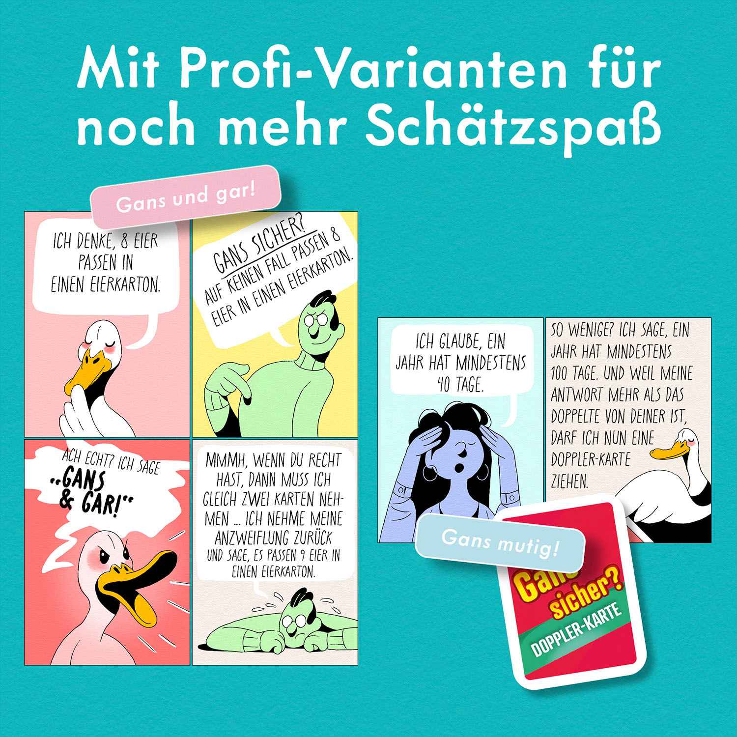 Gans sicher?