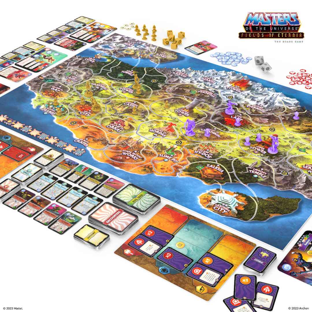 Masters of the Universe:  Fields Of Eternia The Board Game (Deutsch)