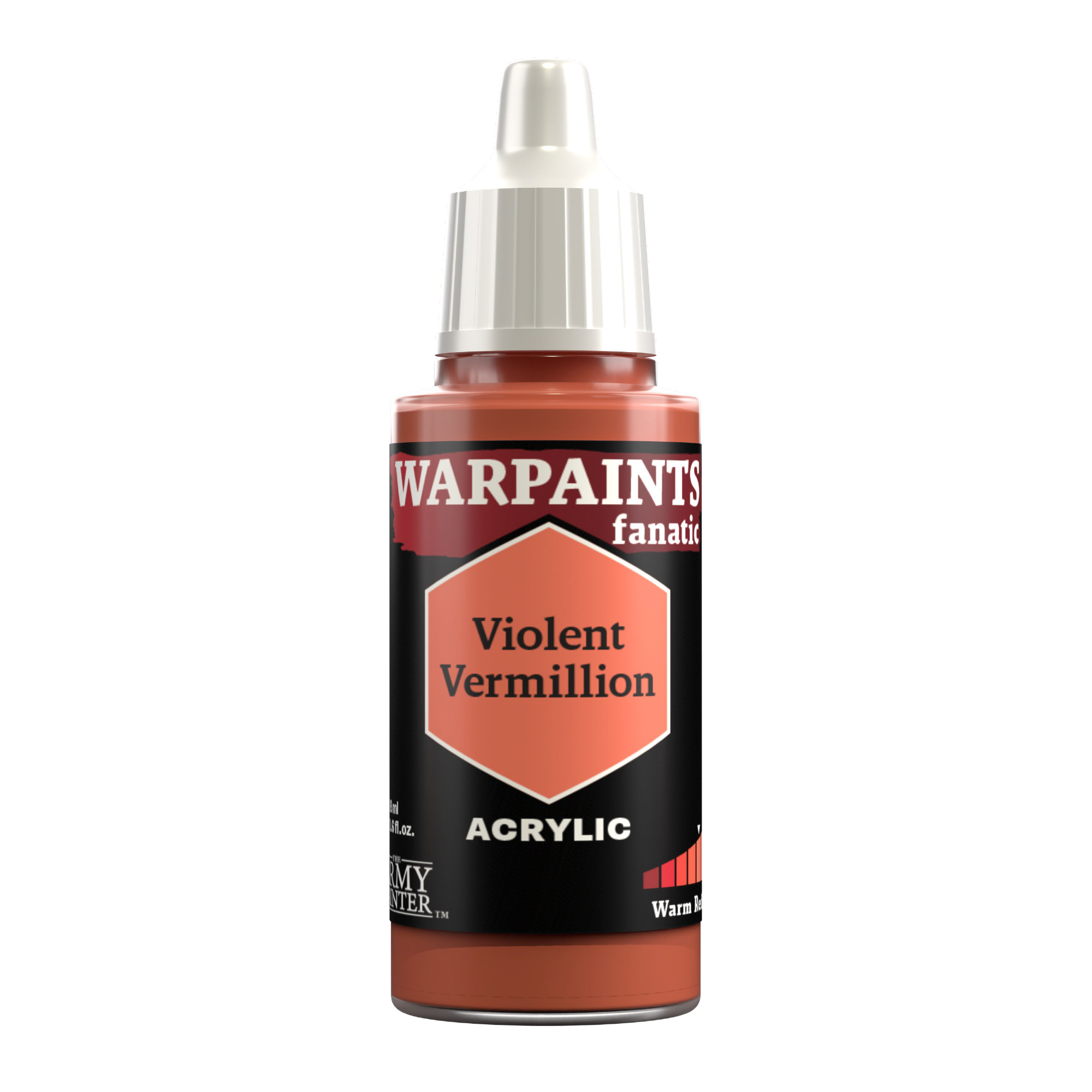Army Painter Warpaints Fanatic: Violent Vermilion (6)
