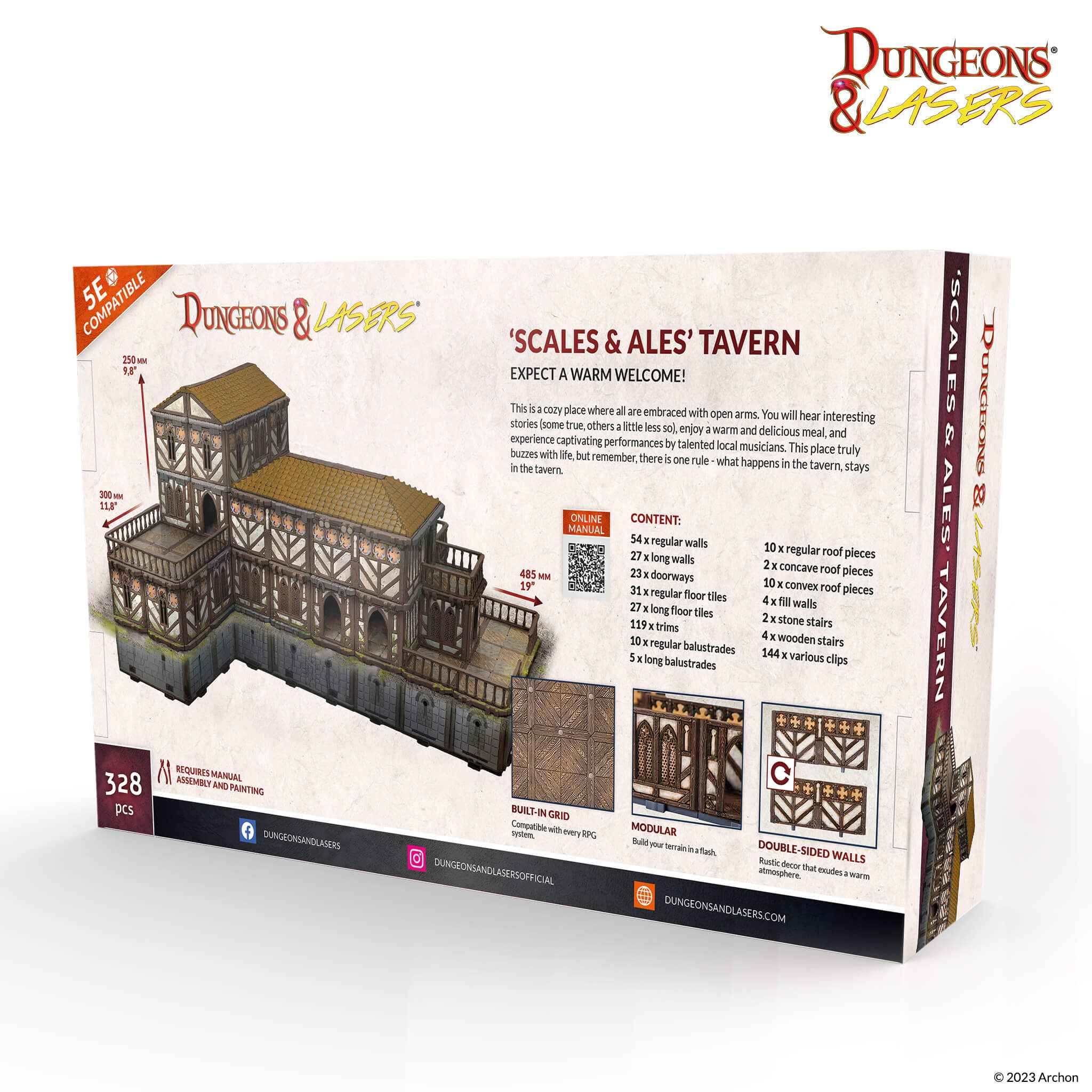 " Dungeon&Lasers: ""Scales & Ales"" Tavern"