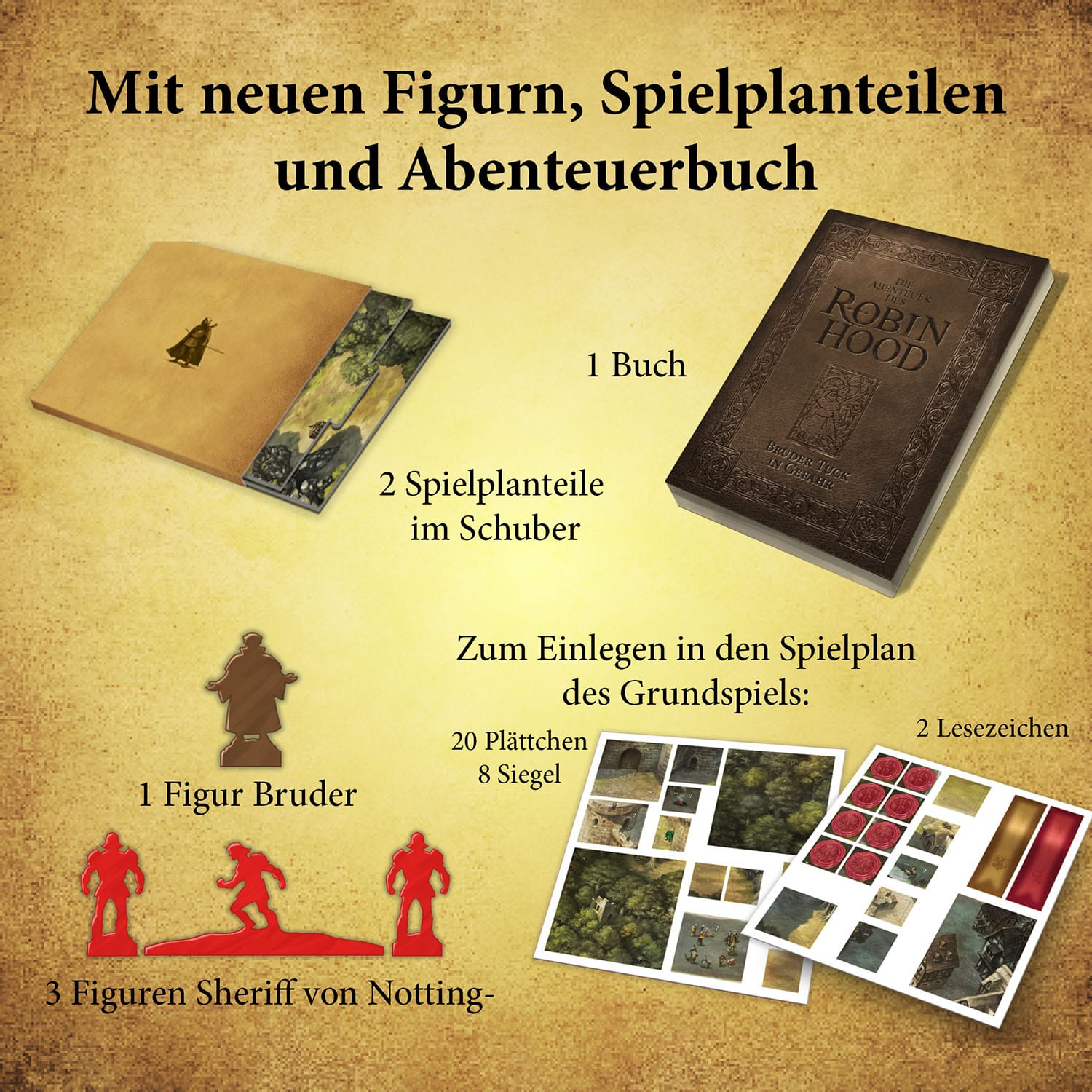 Die Abenteuer des Robin Hood – Bruder Tuck in Gefahr [Erweiterung]