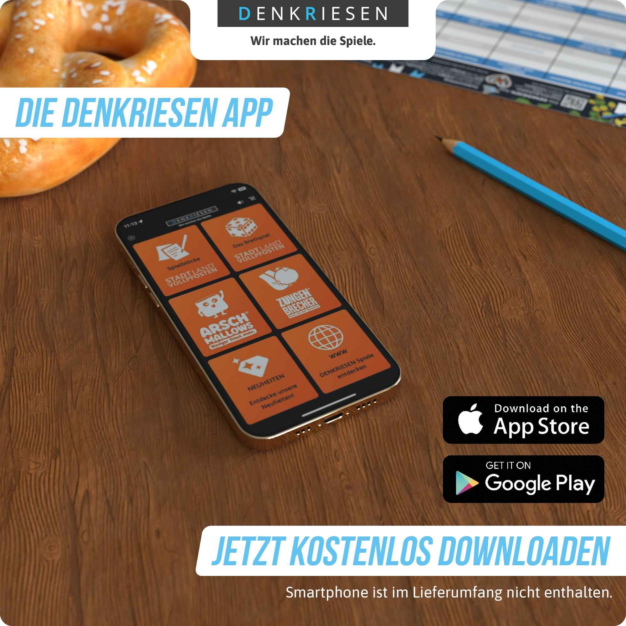 STADT LAND VOLLPFOSTEN – Biergarten Edition - "O'zapft is!" | A4 Spielblock