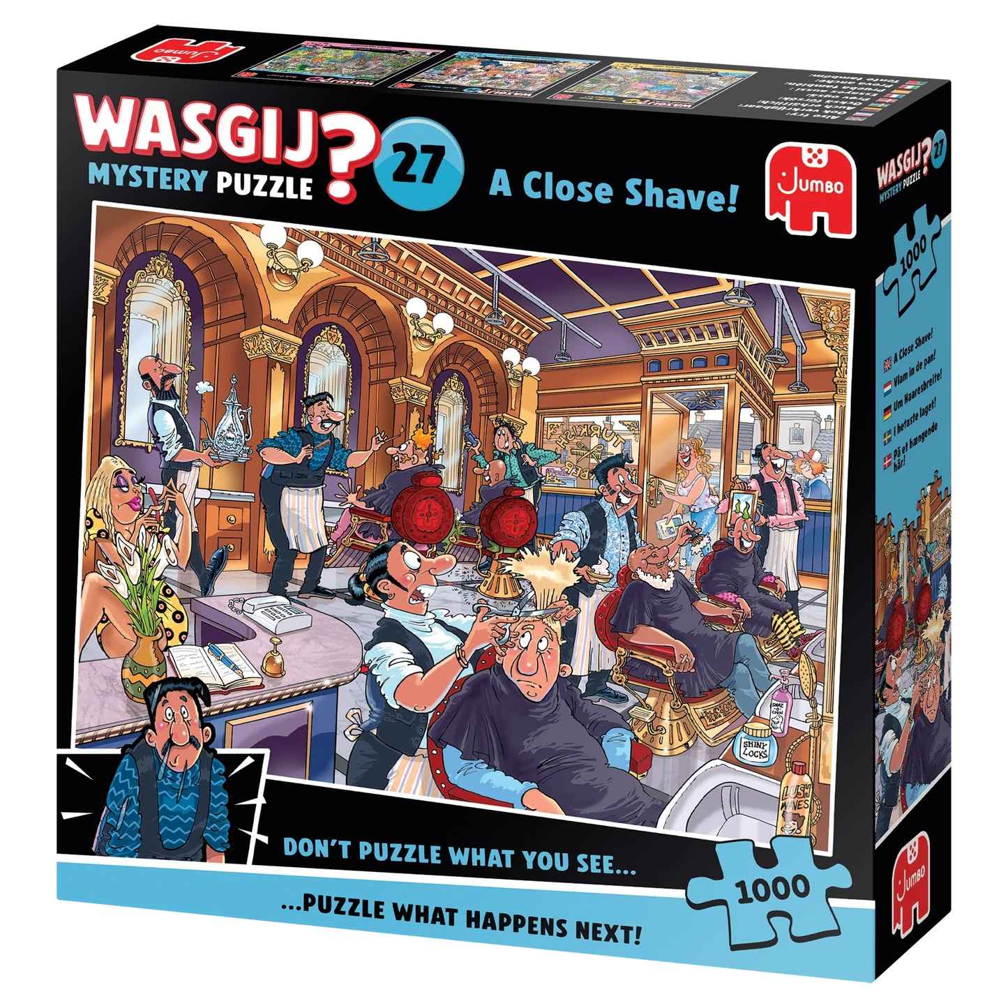 Wasgij Mystery 27: Um Haaresbreite (1000 Teile)