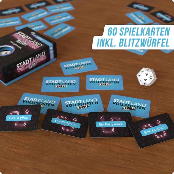 STADT LAND VOLLPFOSTEN – Levels - PARTY EDITION - Jetzt geht's rund