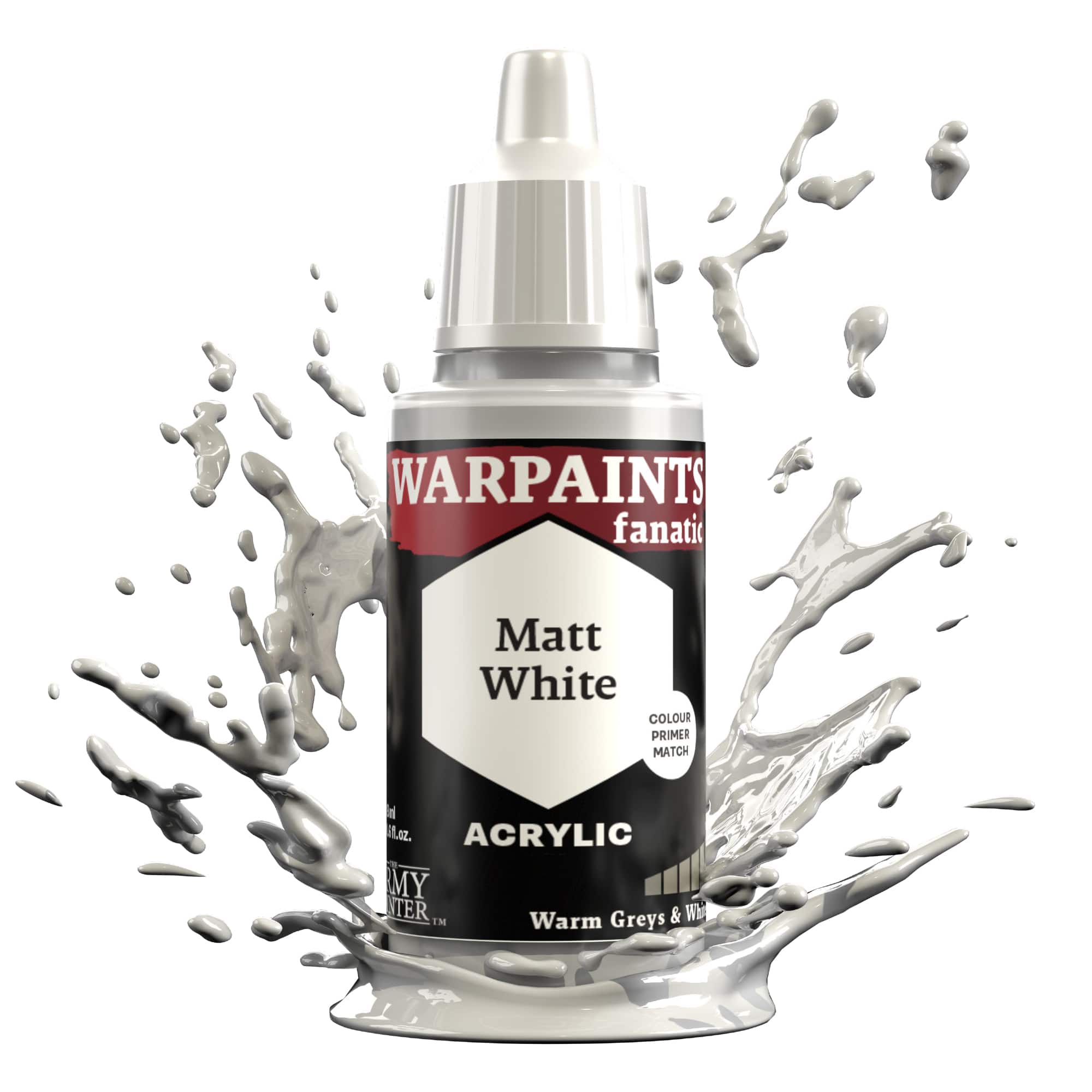 Army Painter Warpaints Fanatic: Matt White (6)
