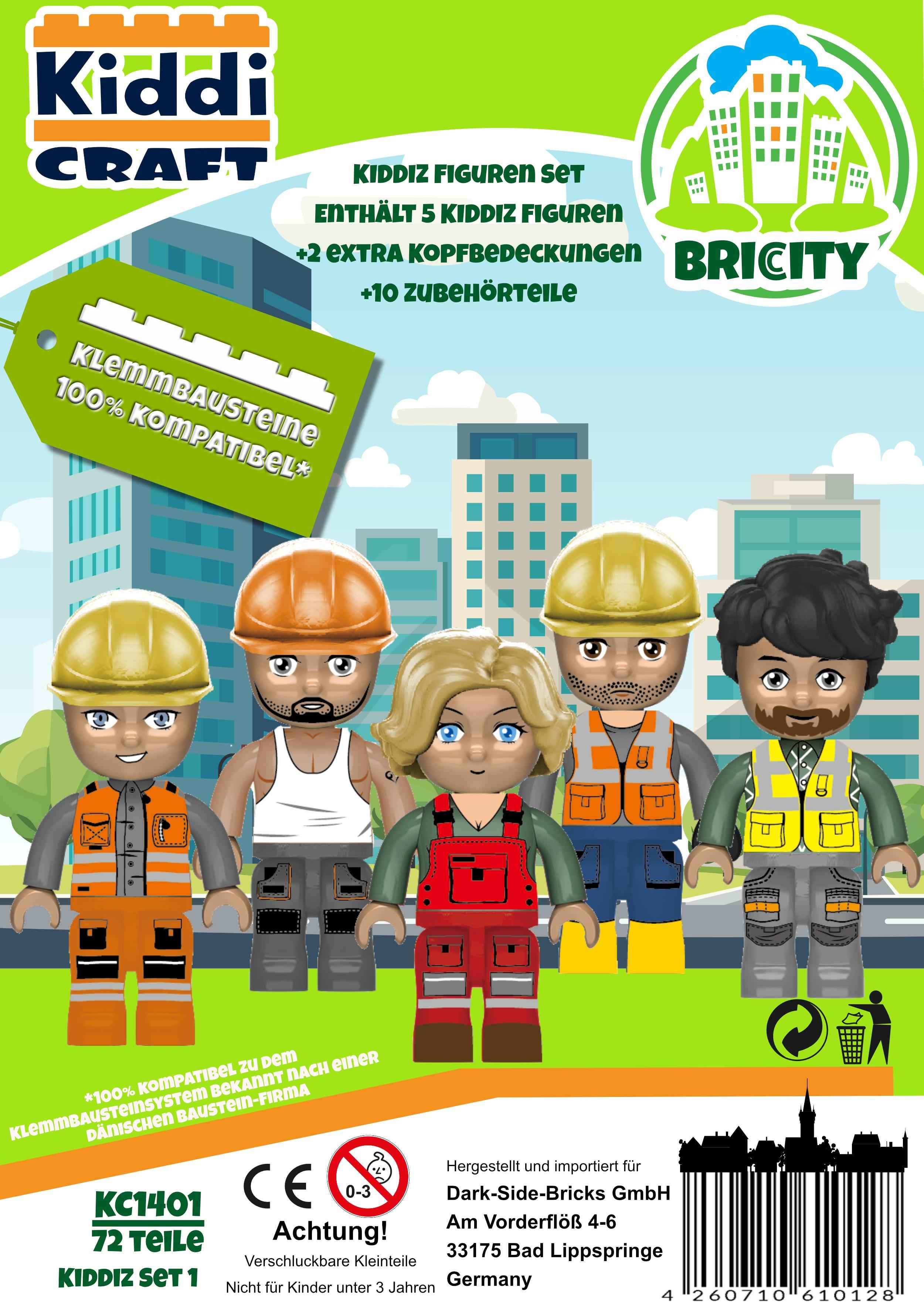 Bricity KIDDIZ Figuren-Pack Bautruppe