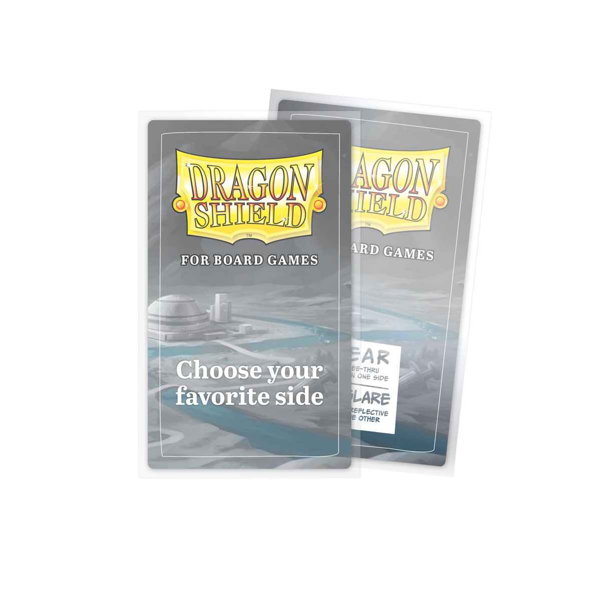 Dragon Shield: Board Game Sleeves Clear/NonGlare – Tarot (100)
