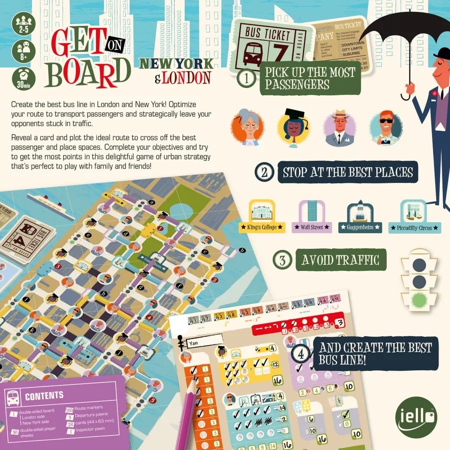 Get on Board: New York & London (englisch)