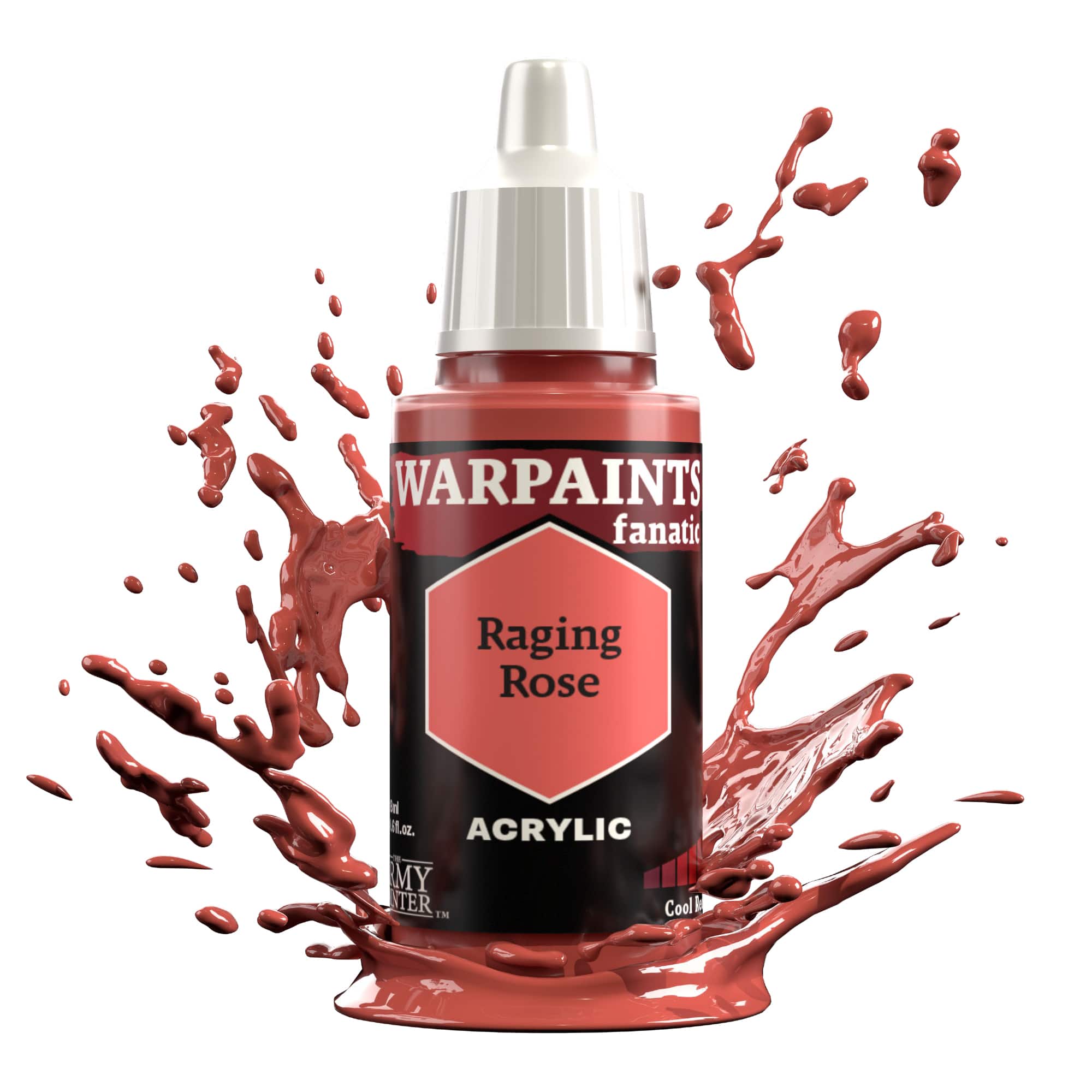 Army Painter Warpaints Fanatic: Raging Rose (6)