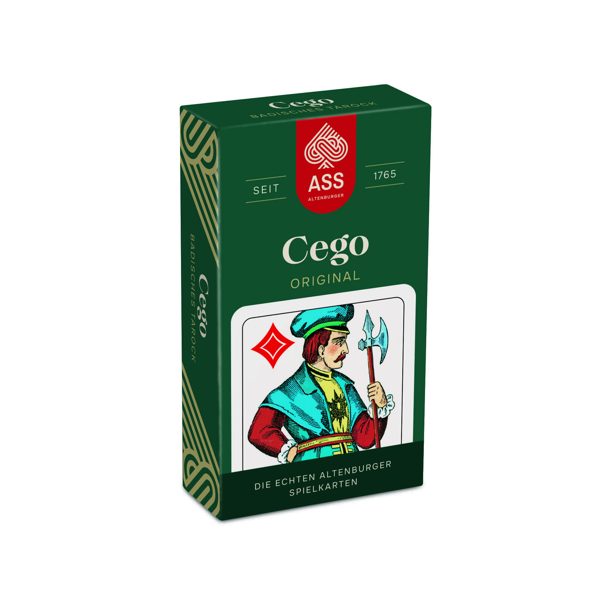 Cego badisches Tarock (plastikfrei im Spiel)